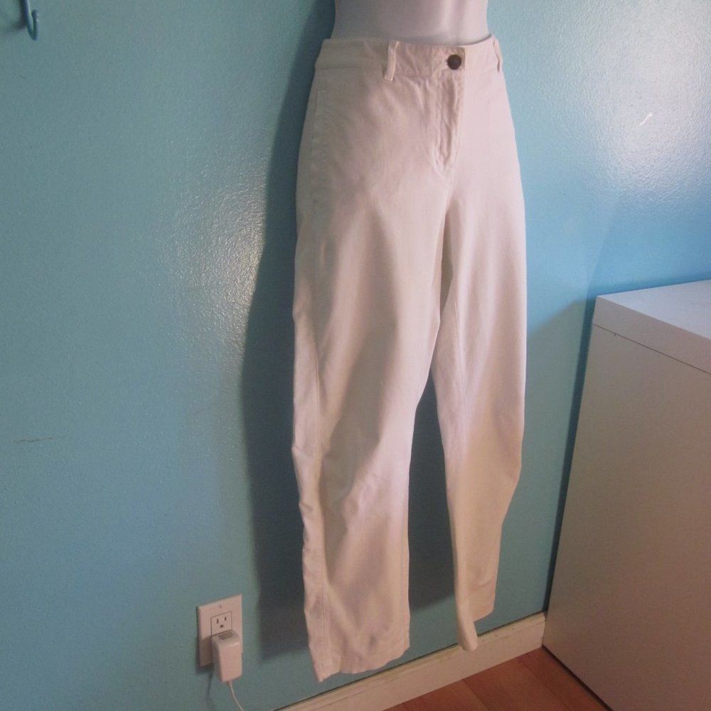 Eileen Fisher Eileen Fisher White Jeans Size S (6) Size 28" / US 6 / IT 42 - 6 Thumbnail