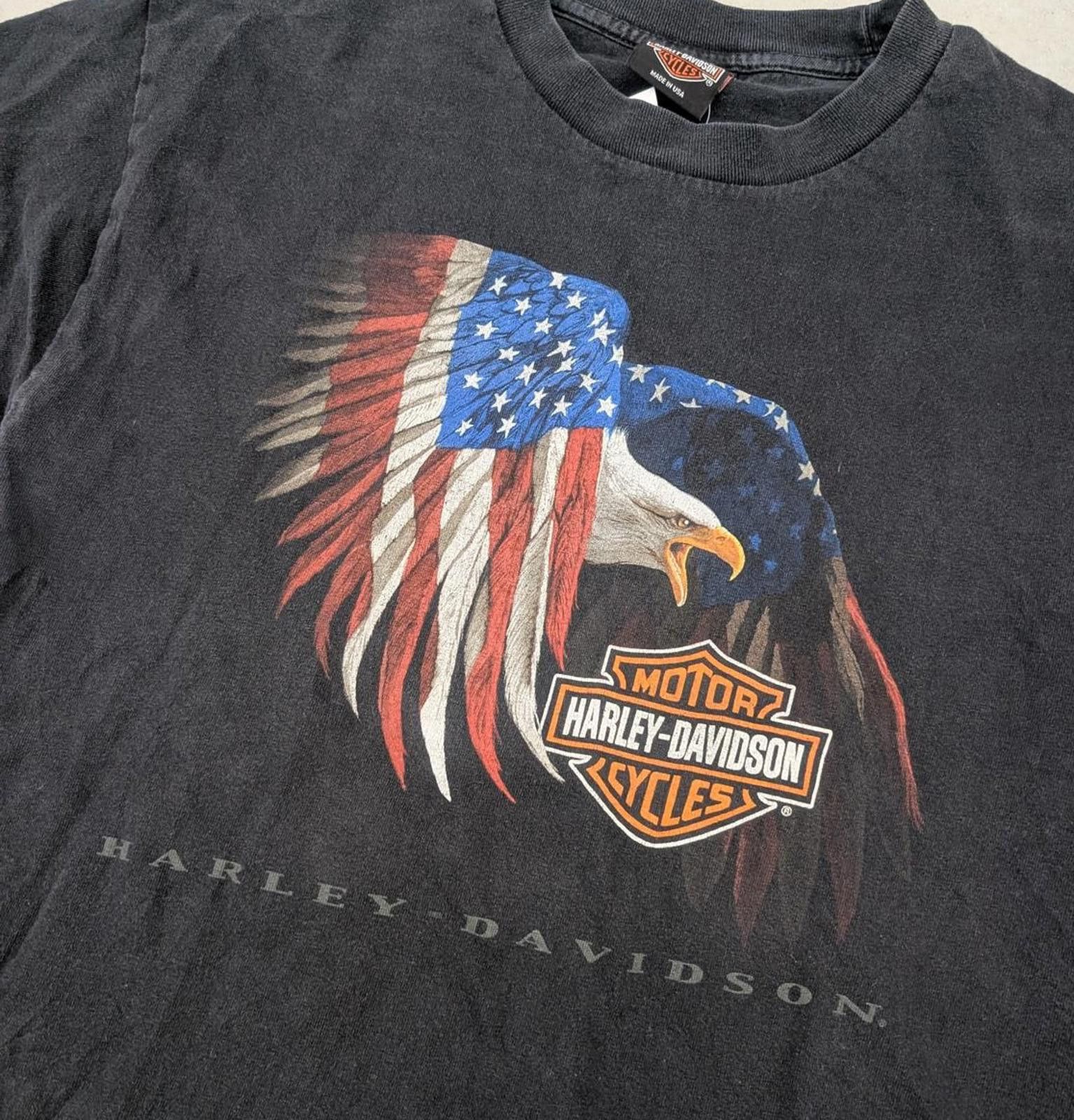 Harley Davidson Vintage 90s Harley Davidson Washington DC T-shirt Size US M / EU 48-50 / 2 - 2 Thumbnail