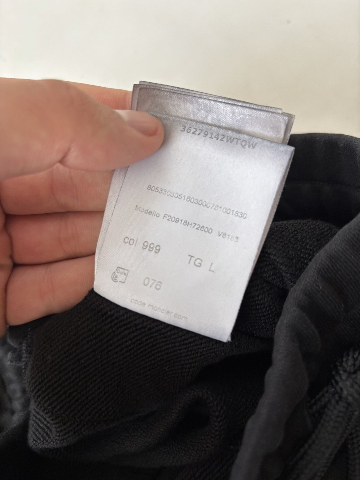 Moncler Moncler Logo Track Pants Size US 34 / EU 50 - 11 Thumbnail
