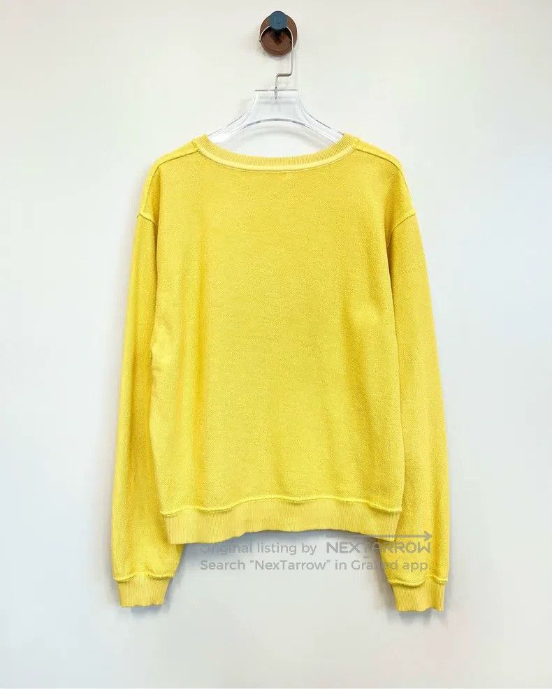 Loewe Loewe Yellow Letter Embroidered Logo Sweatshirt Size S / US 4 / IT 40 - 2 Thumbnail