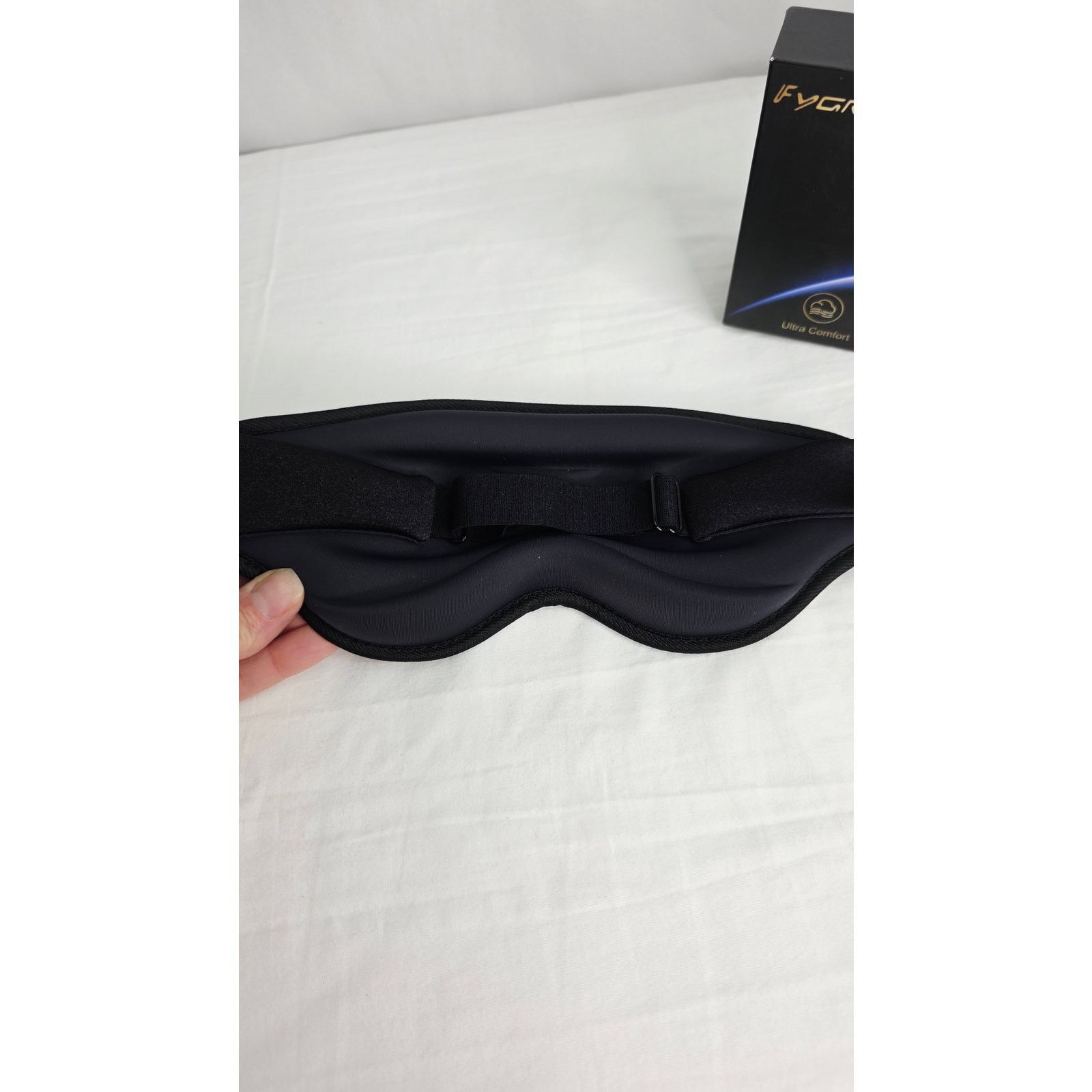 Other Black 3D Eye Mask Sleep Mask Light Block-Out Eye Mask Size ONE SIZE - 3 Thumbnail
