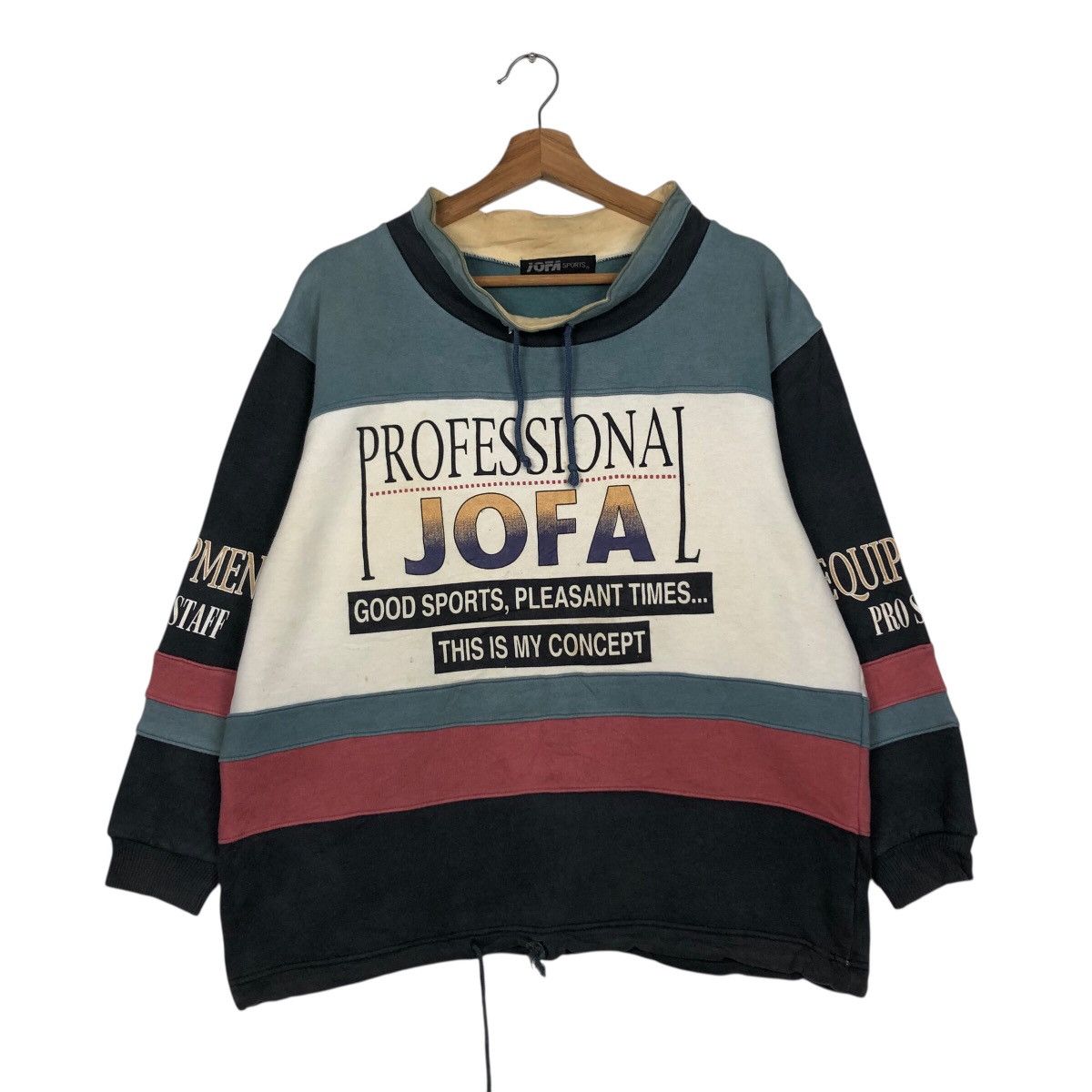 Hysteric Glamour 📌Vintage Sweatshirt Over Print Design Jofa Sports ProStaff Size US M / EU 48-50 / 2 - 2 Thumbnail