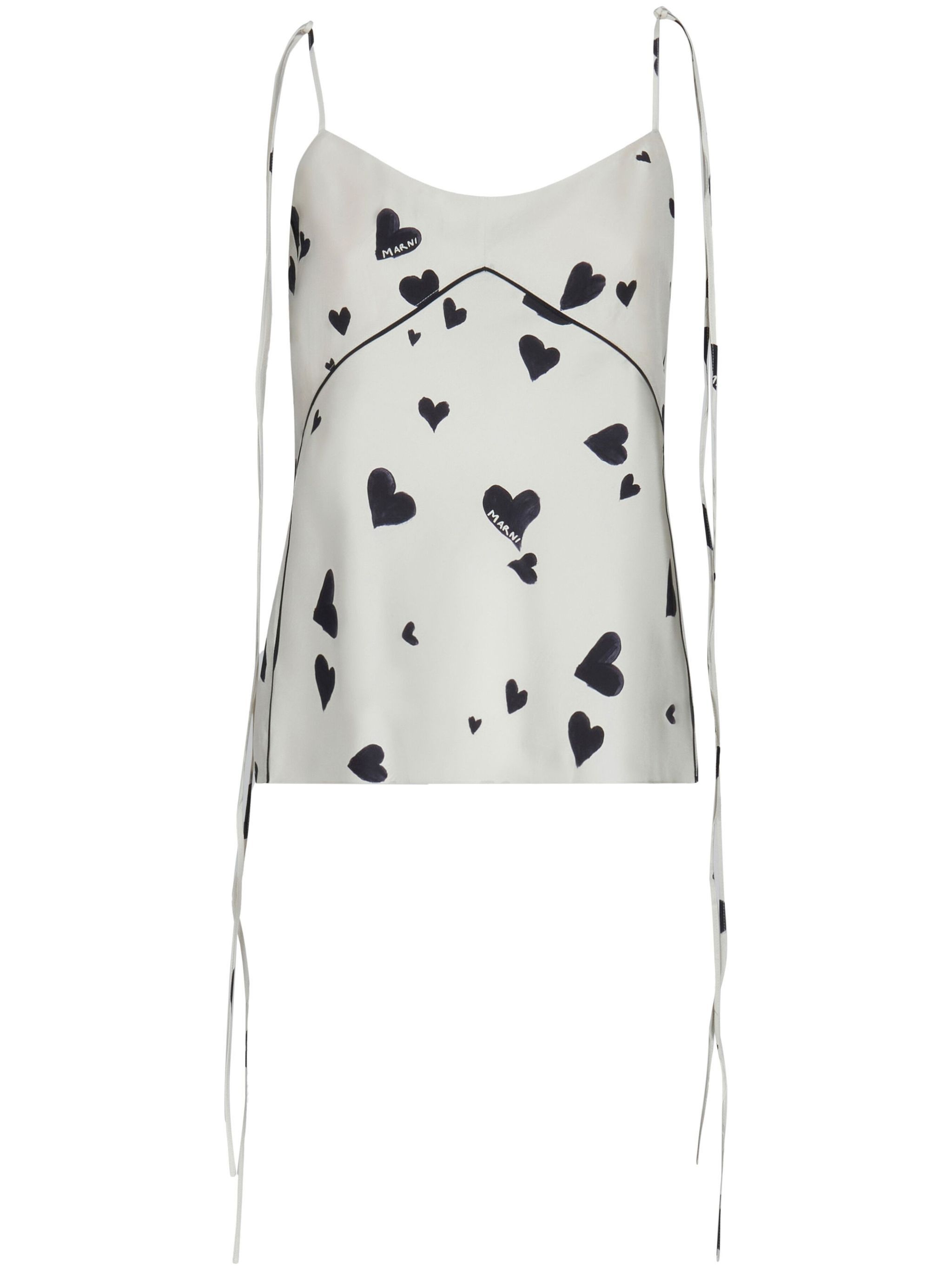 Marni o1w1db10125 Top in White Size XL / US 12-14 / IT 48-50 - 1 Thumbnail