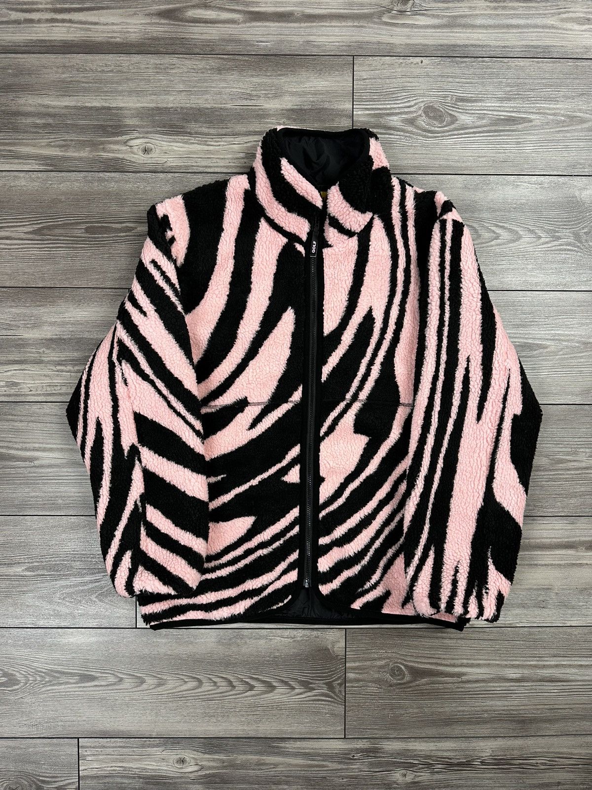Sherpa Fleece Jacket Black - fall/winter 2023 - Golf Wang
