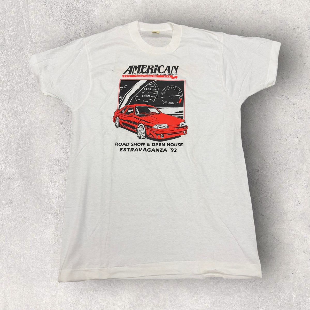 Vintage Vintage car tee Size US XL / EU 56 / 4 - 1 Thumbnail