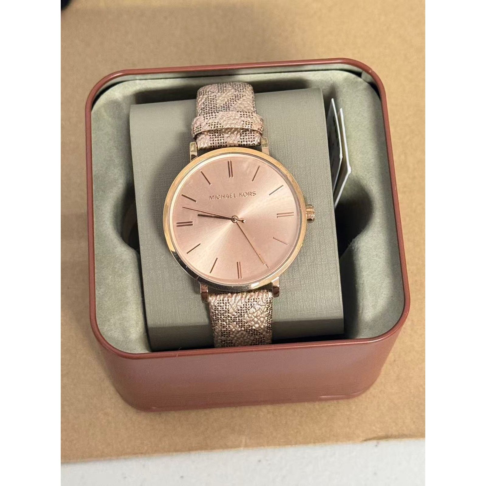 Michael Kors Michael Kors MK2953 Addyson Quartz Rose Dial Ladies Watch Size ONE SIZE - 1 Thumbnail