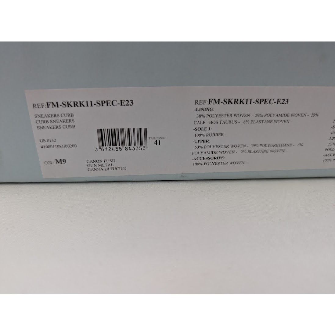 Lanvin o1rshd1 Curb Sneakers in Multicolor Size US 8 / EU 41 - 22 Thumbnail