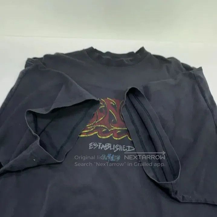 Balenciaga Balenciaga Black Graphic Print Short Sleeve T. Size US M / EU 48-50 / 2 - 3 Thumbnail