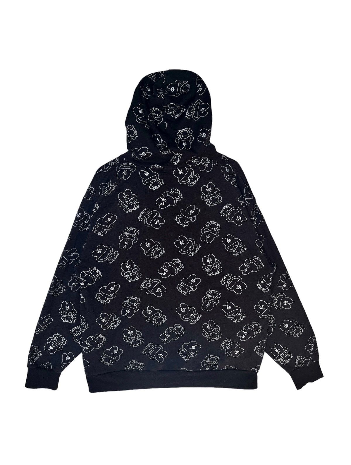 Anime Vintage The Gutsy Frog All Print Hoodie Size US XXL / EU 58 / 5 - 2 Thumbnail