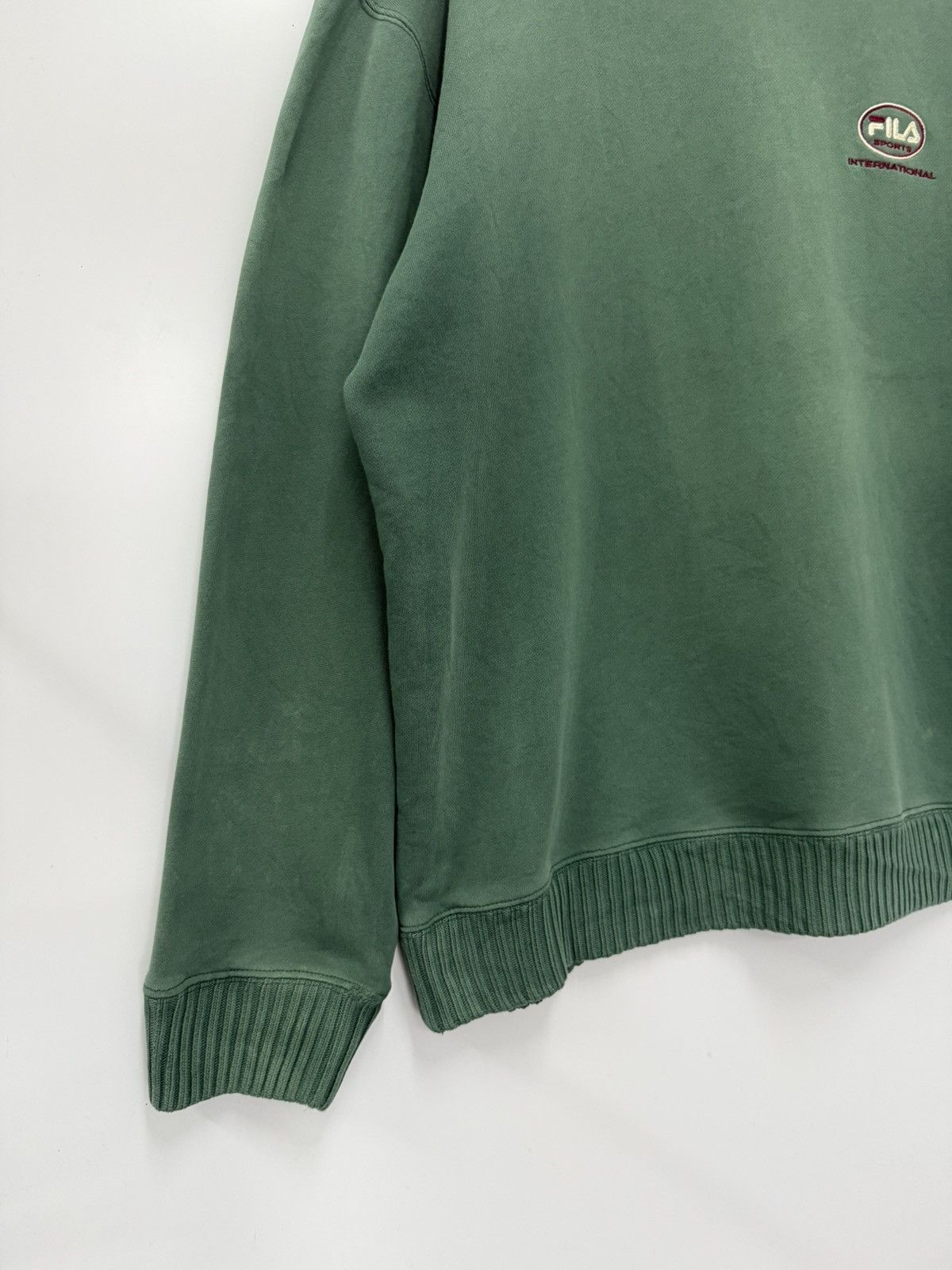 Fila 🔥 Fila Streetwear Distressed Sweatshirt Size US L / EU 52-54 / 3 - 3 Thumbnail