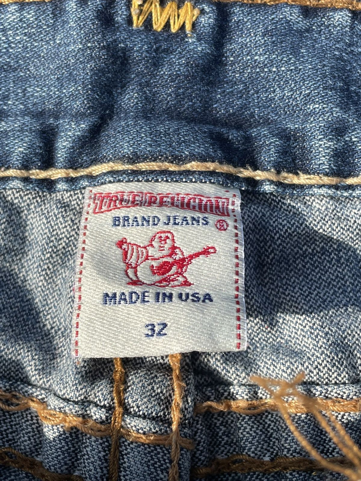 True Religion True Religion Usa Jack Super T Rare 32 Size US 32 / EU 48 - 10 Thumbnail