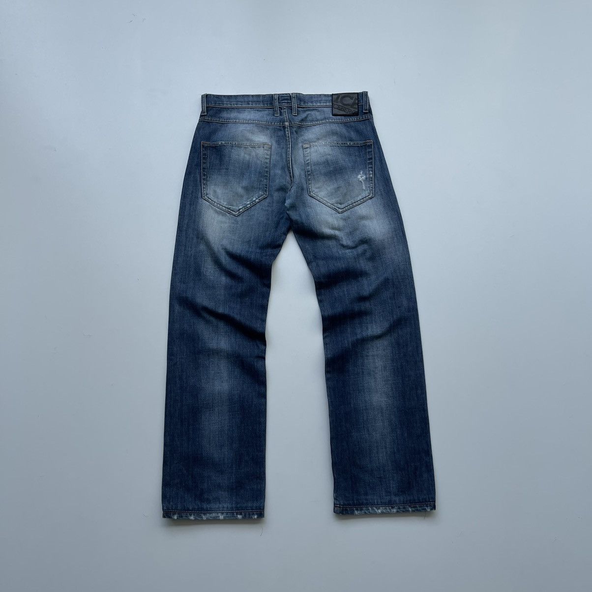 Iceberg Iceberg Ice Distressed Cotton Denim Vintage Jeans Washed Size US 33 - 3 Thumbnail
