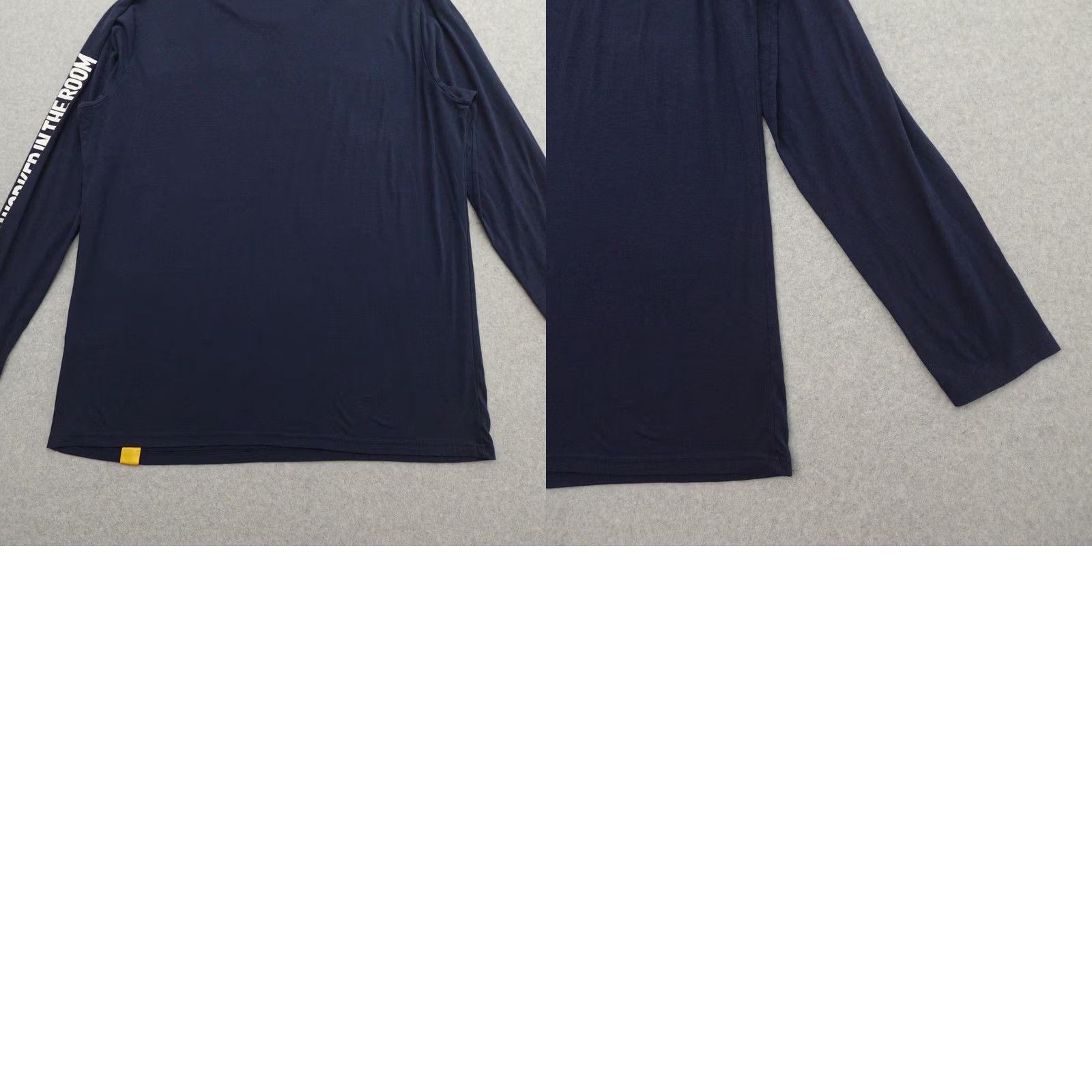 Under Armour Under Armour Project Rock T-Shirt Mens XL Navy Long Sleeve HeatGear Active Size US XL / EU 56 / 4 - 9 Thumbnail