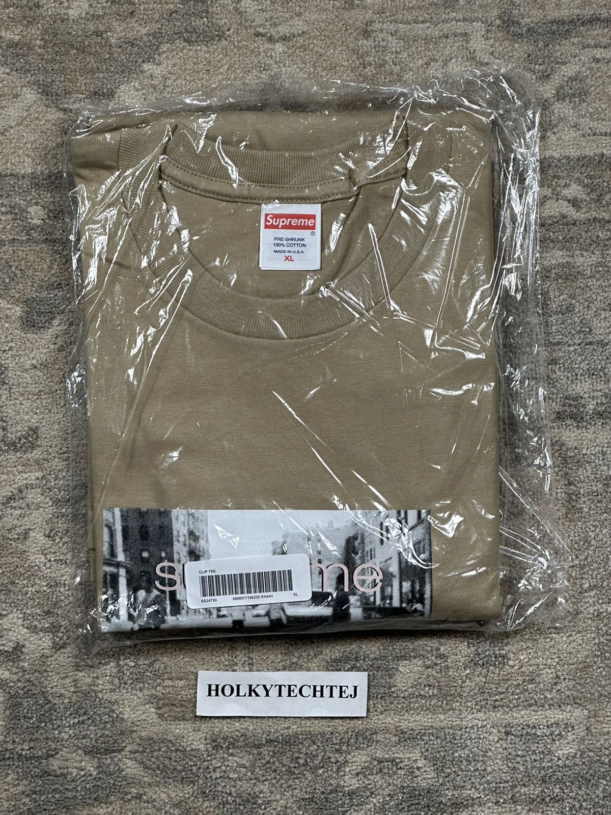 Supreme Supreme Crew 96 Tee - Khaki - XL - SS24 Size US XL / EU 56 / 4 - 2 Thumbnail