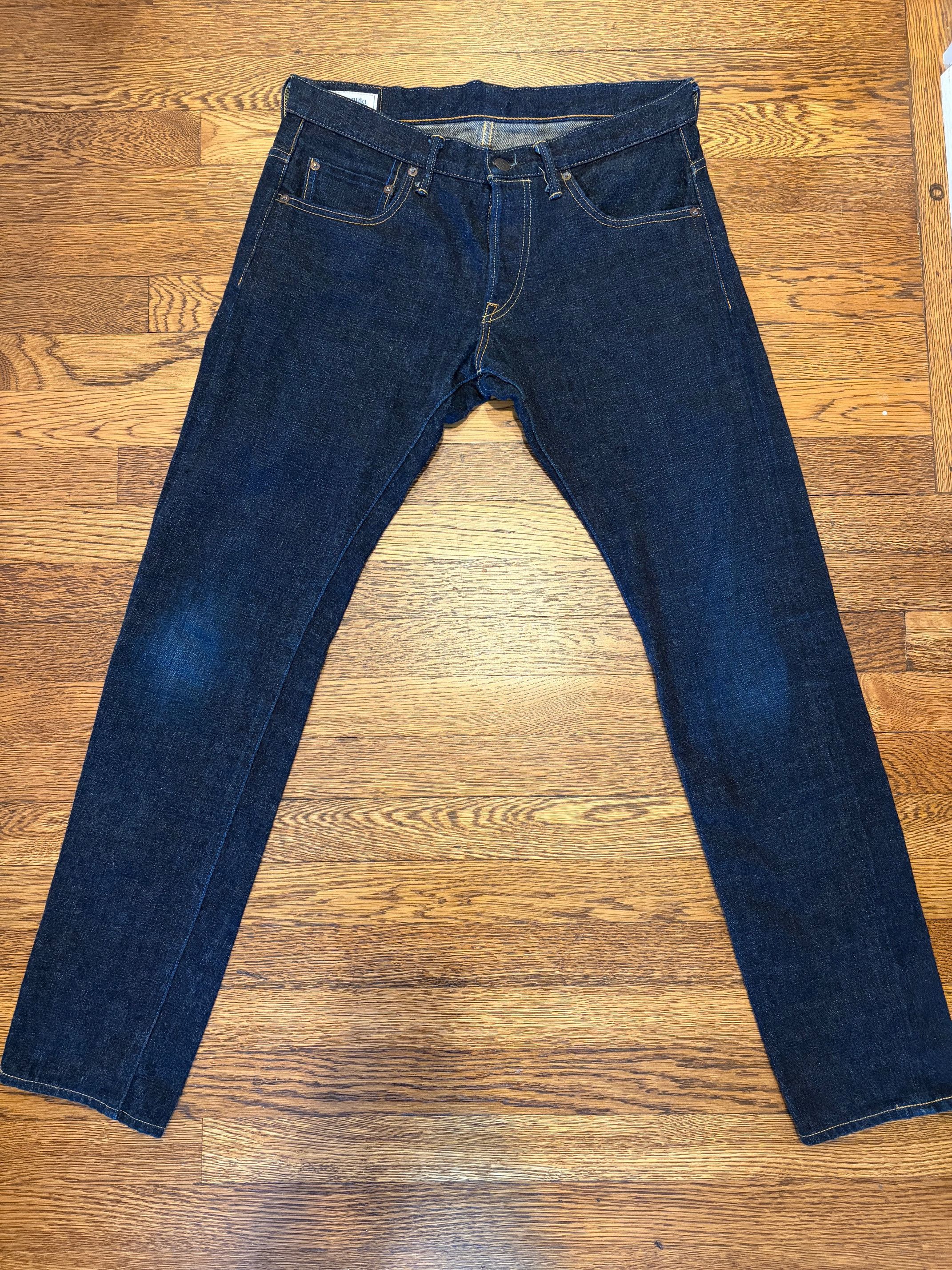 Tanuki TT 12.5oz "天 (Ten)" Tapered Jeans Size US 31 - 1 Thumbnail