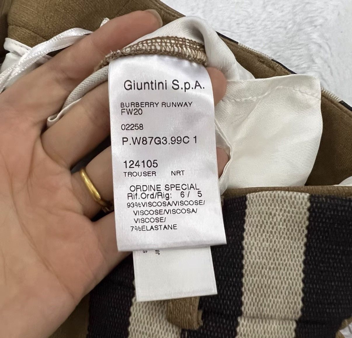Burberry Burberry Classic Check Slim-fit Trousers J41 Size 25" / US 0 / IT 36 - 5 Thumbnail