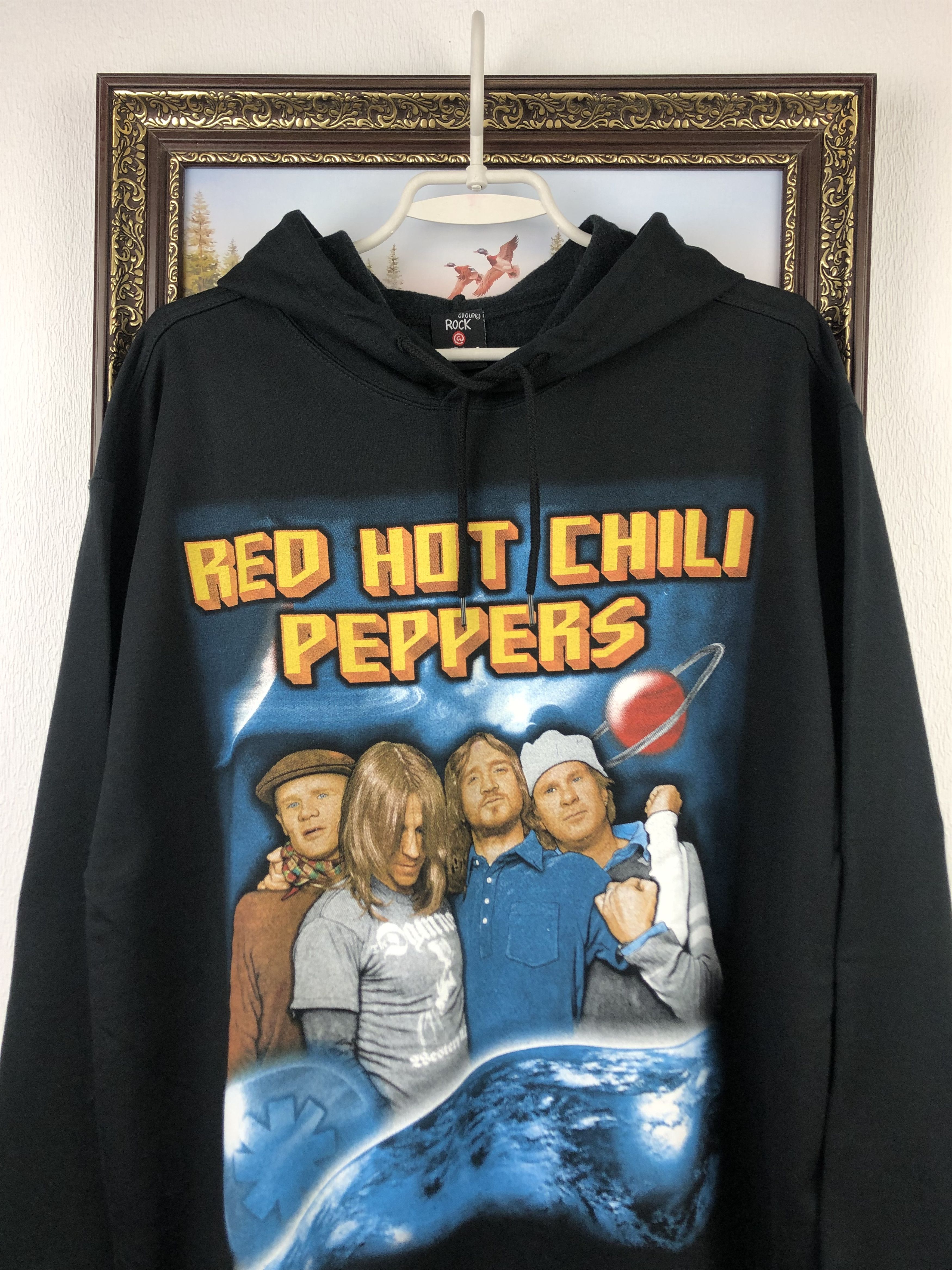 Vintage RHCP Red Hot Chili Peppers Hoodie Rare Sweatshirt