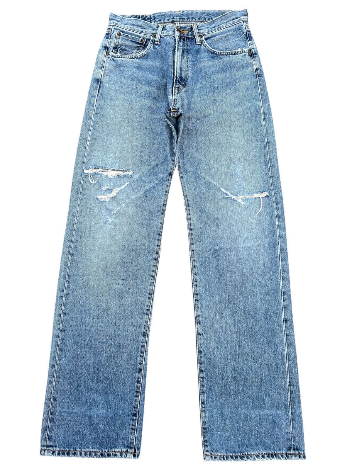 Kapital Vintage Edwin 505X Selvedge Distressed Denim Jeans Size US 30 / EU 46 - 1 Thumbnail