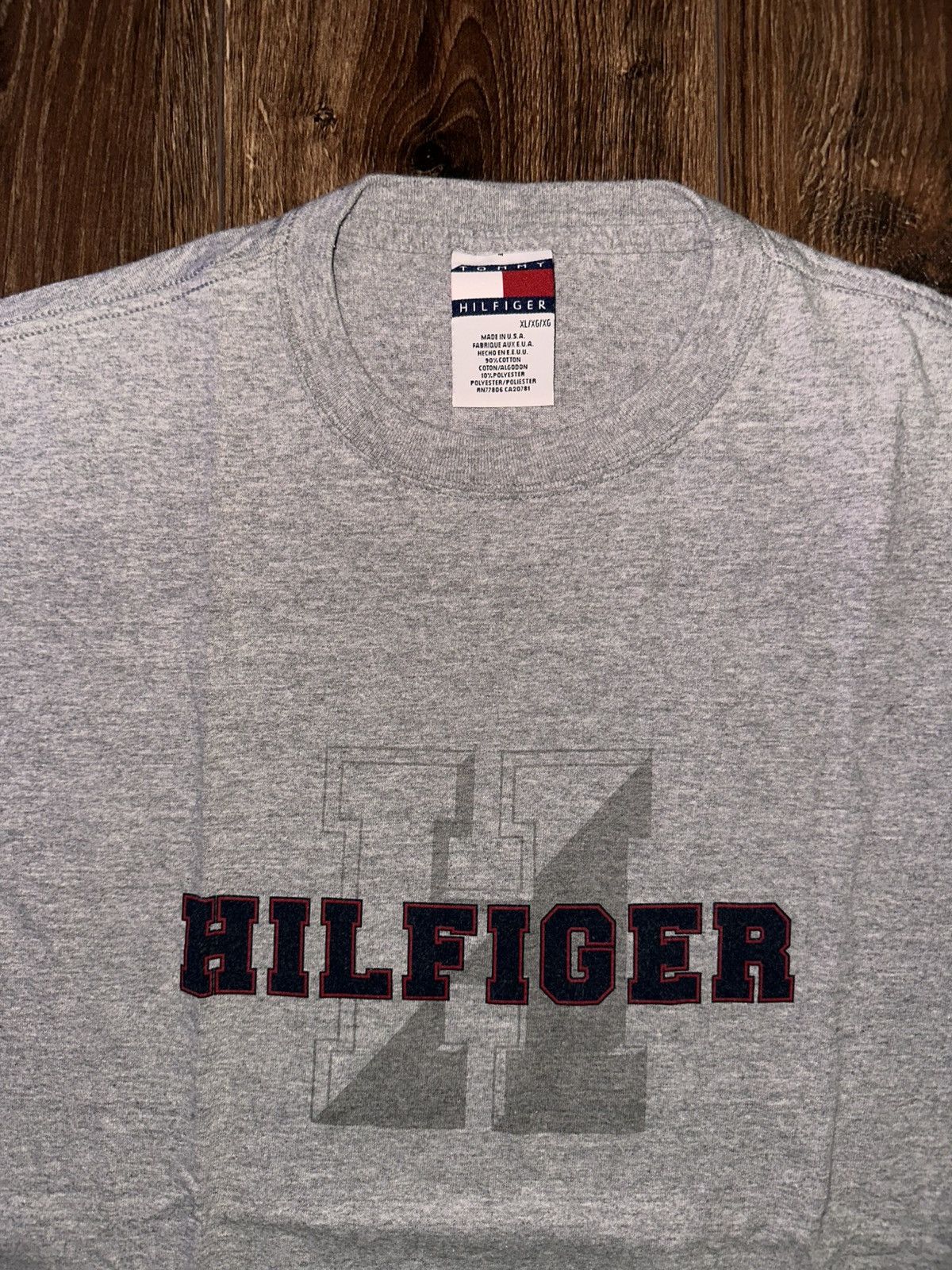 Tommy Hilfiger Vintage Tommy Hilfiger Tee Size US XL / EU 56 / 4 - 2 Thumbnail