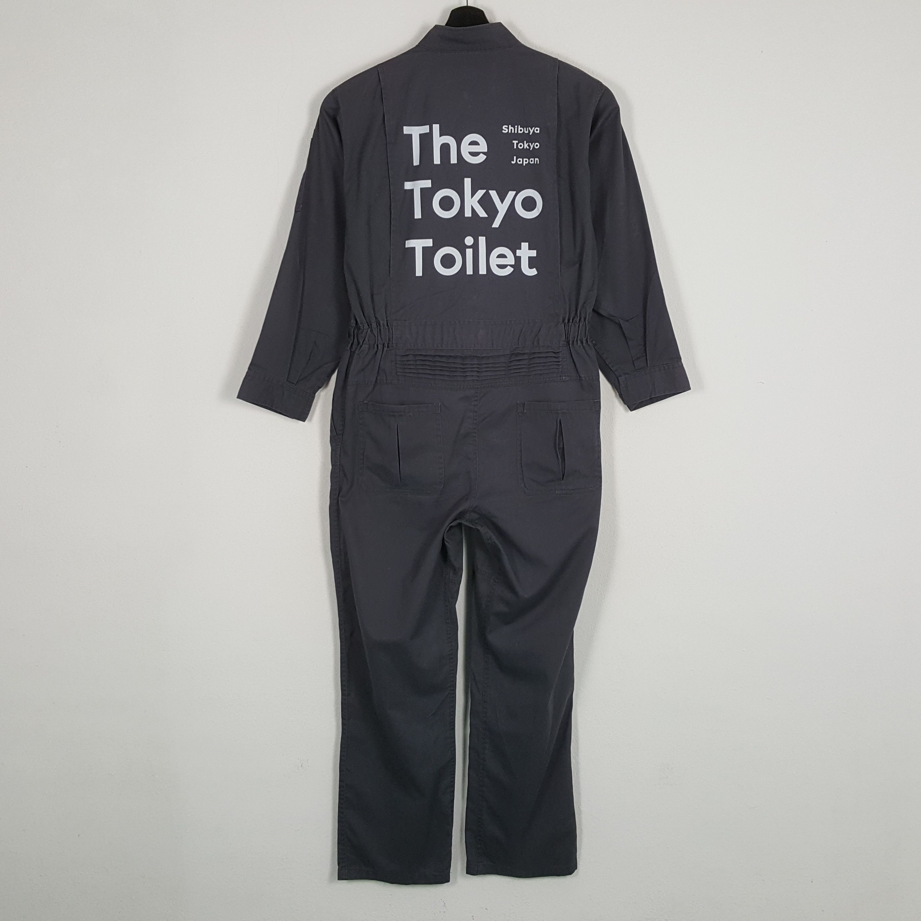 Japanese Brand × Vintage THE TOKYO TOILET Japanese Workwear Custom Coverall Jacket Size US M / EU 48-50 / 2 - 1 Thumbnail