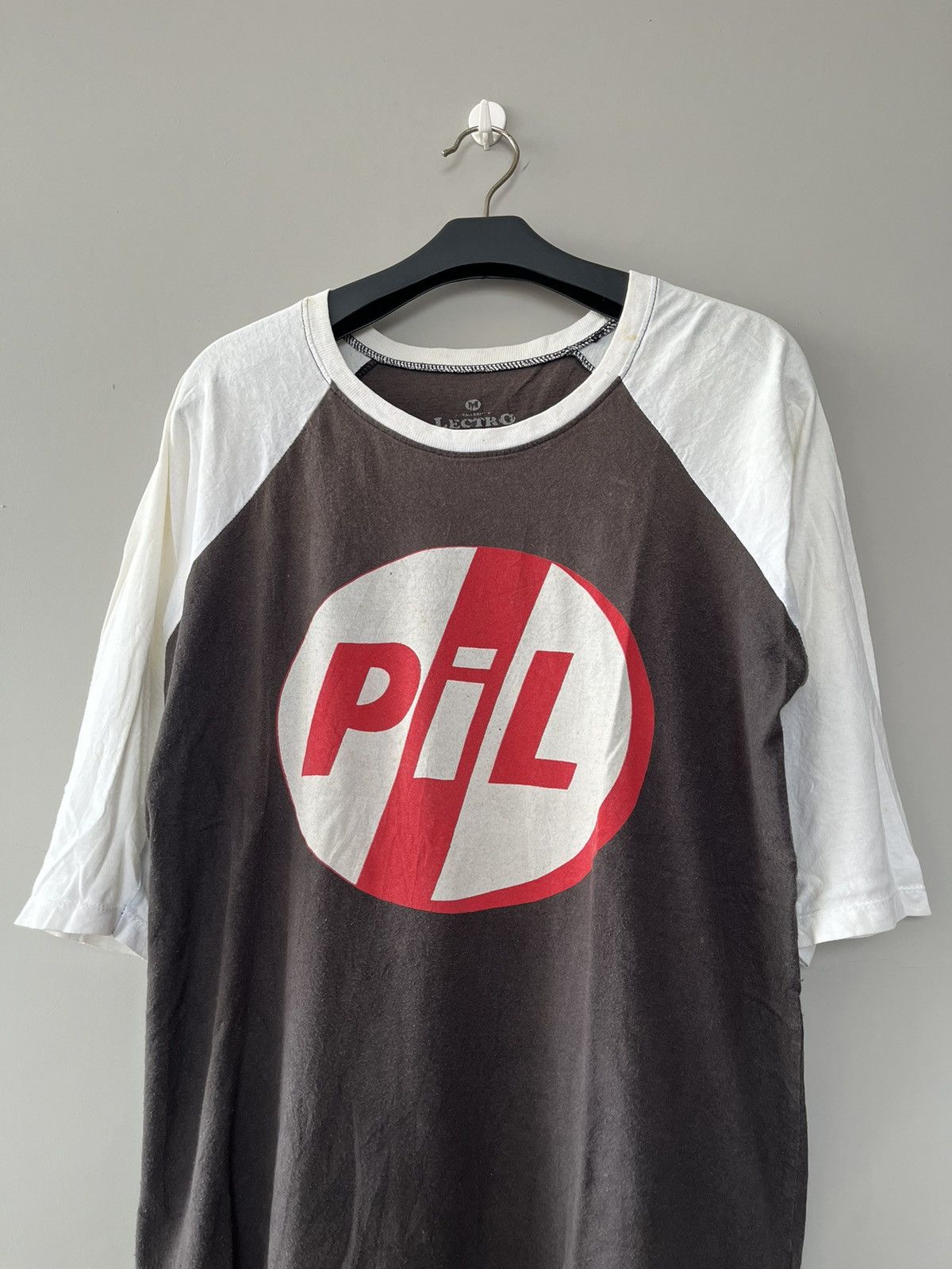 Band Tees × Vintage PUBLIC IMAGE LTD PIL BAND ROCK LOGO VINTAGE REGLAN T-SHIRT Size US M / EU 48-50 / 2 - 5 Thumbnail