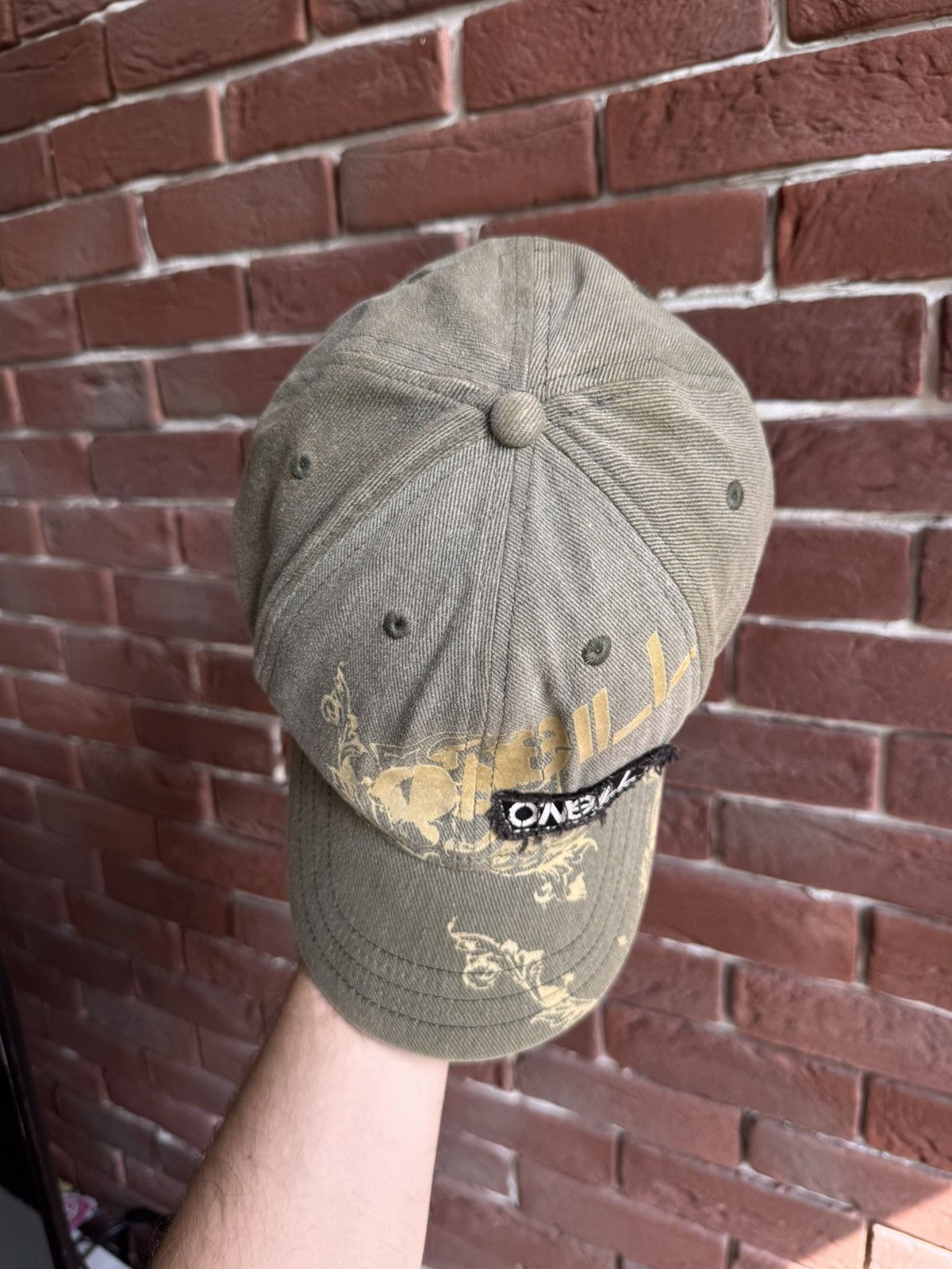 O'Neill Vintage 90s O’Neill Hat Cap Green Skate Surf Snow Hype Size ONE SIZE - 3 Thumbnail
