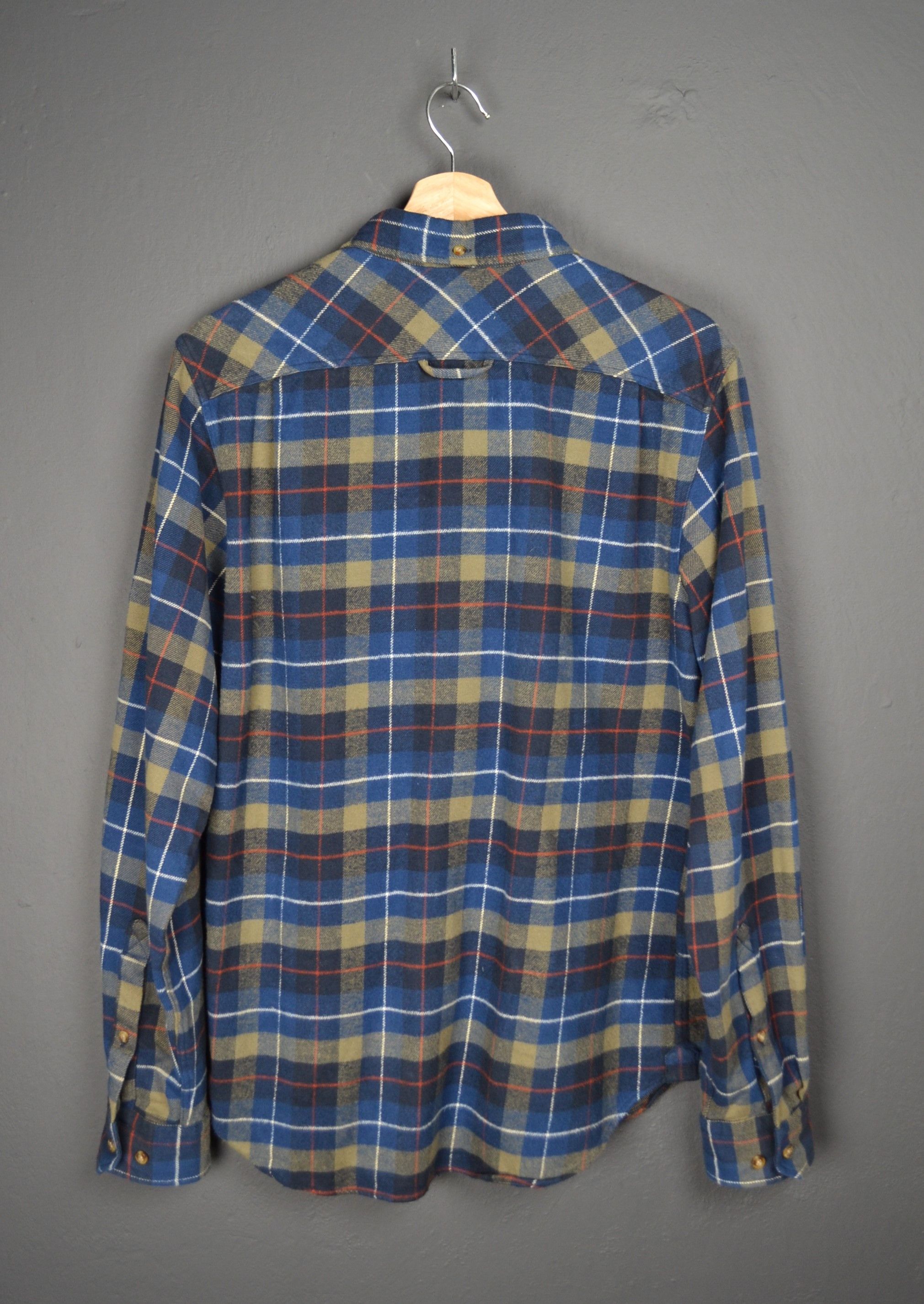 Fjallraven Fjallraven Fjall Raven Singi Heavy Flannel S Blue Shirt Size US S / EU 44-46 / 1 - 7 Thumbnail
