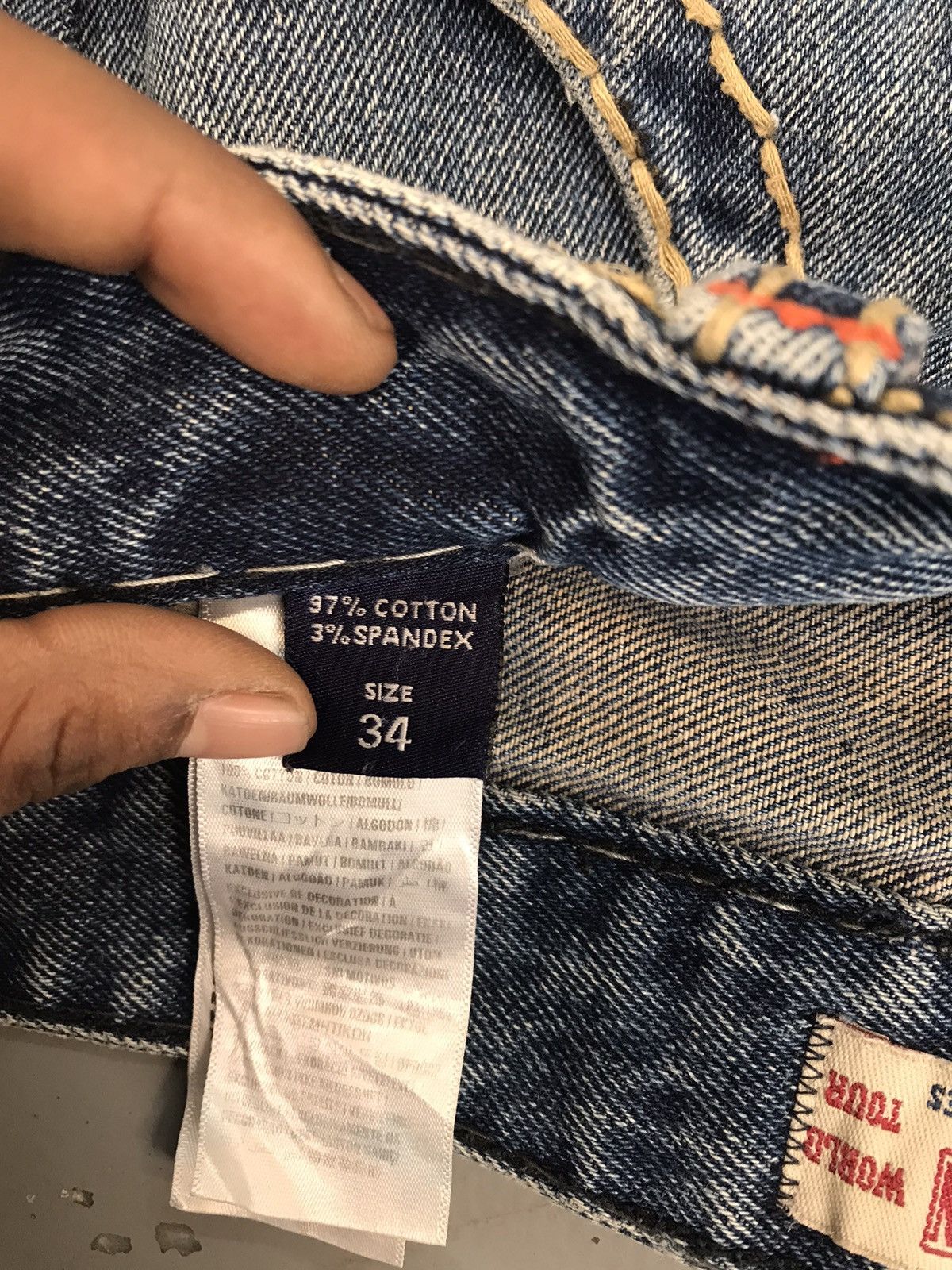 Rock Revival Vintage true religion double stitch bootcut denim Size US 36 / EU 52 - 8 Thumbnail