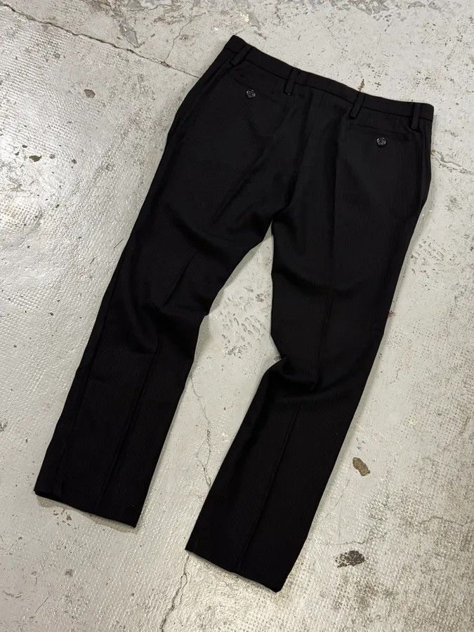Dolce & Gabbana 2000s Dolce & Gabbana Black Classy Striped Pants Size US 32 / EU 48 - 7 Thumbnail