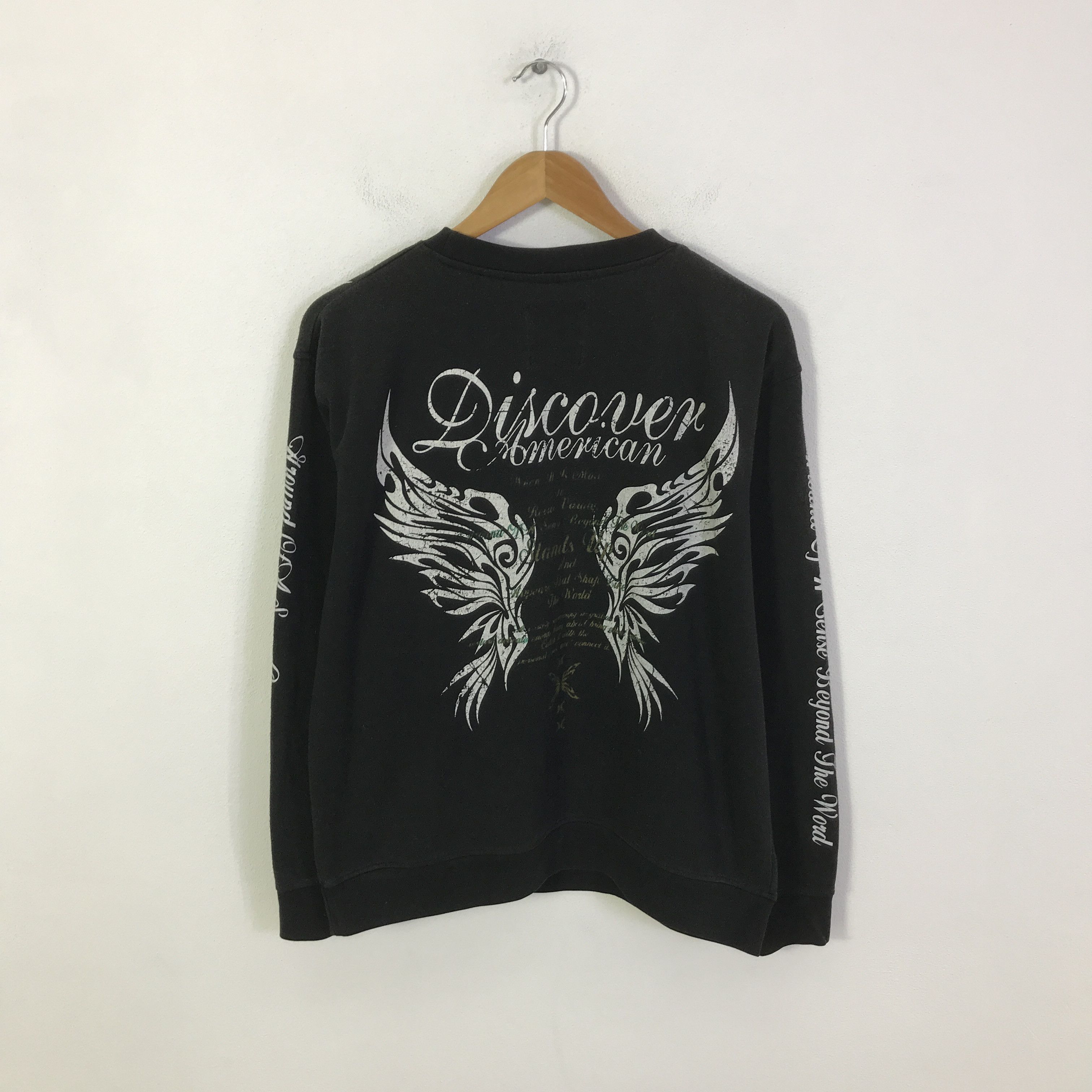 Japanese Brand macatestec punk style Japan sweatshirt K96B14 Size US L / EU 52-54 / 3 - 1 Thumbnail