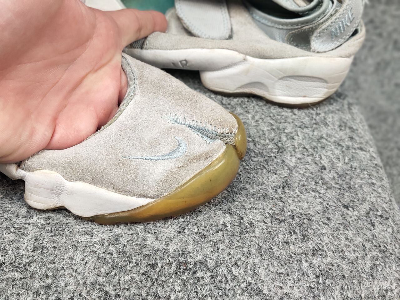 Nike Vintage Nike Air Rift Japan Split Tab Running Shoes Sneaker Size US 5 / EU 37 - 10 Thumbnail
