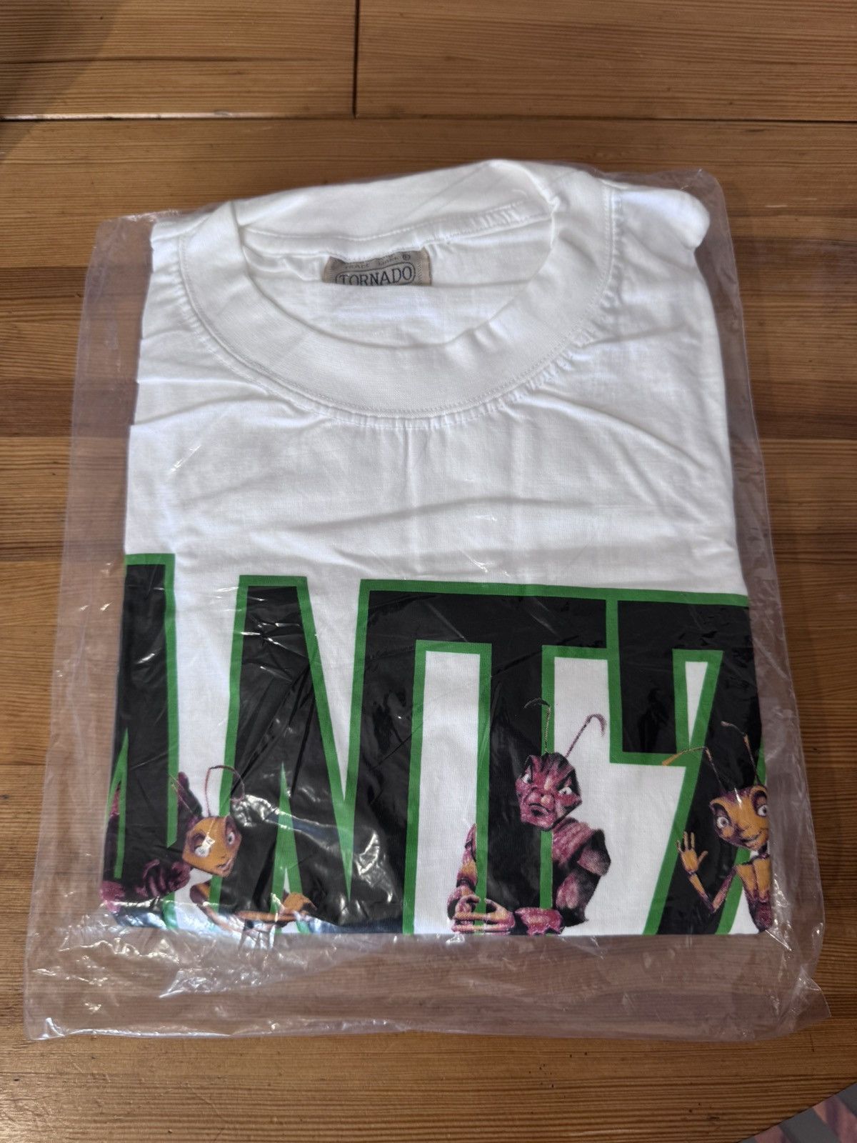 Vintage Antz 98 90s Dreamworks Vintage Promo Movie T-Shirt Logo XL Size US XL / EU 56 / 4 - 8 Thumbnail