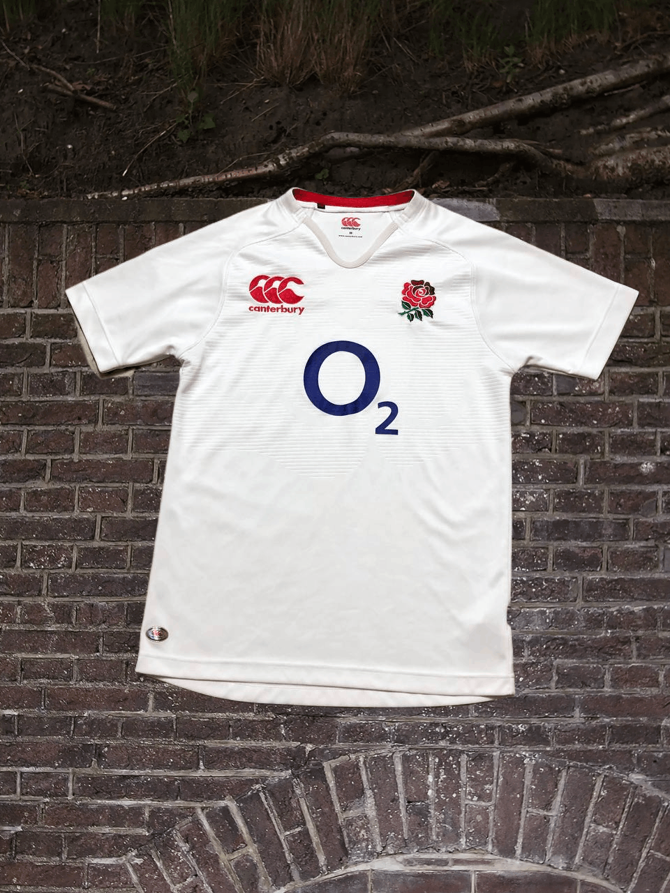Canterbury of New Zealand Y2K T-shirt white Canterbury O2 Jerseys Vintage Size US M / EU 48-50 / 2 - 1 Thumbnail