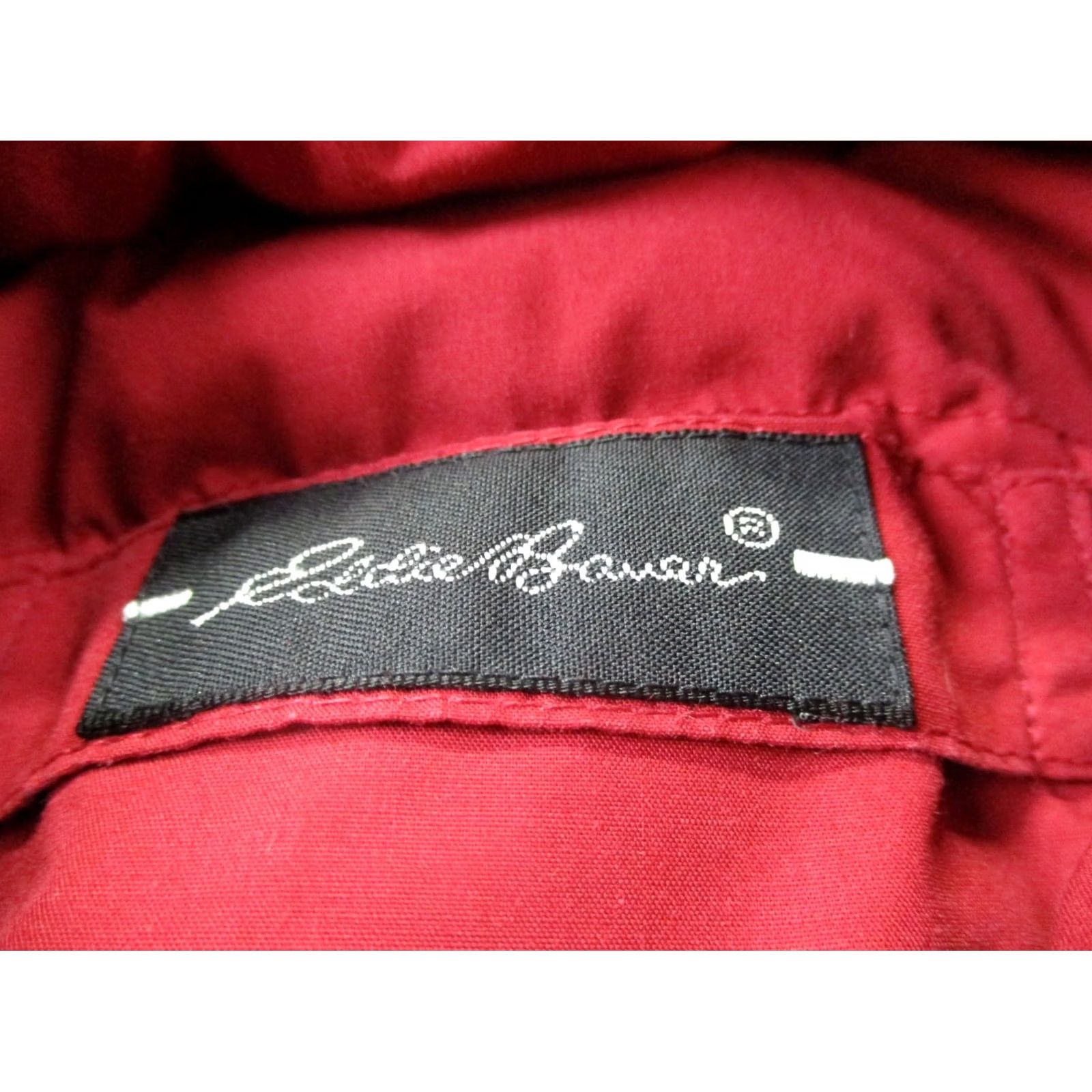 Eddie Bauer Eddie Bauer Vest Jacket Mens L Red Plaid Goose Down Puffer Reversible Outdoors Size US L / EU 52-54 / 3 - 6 Thumbnail