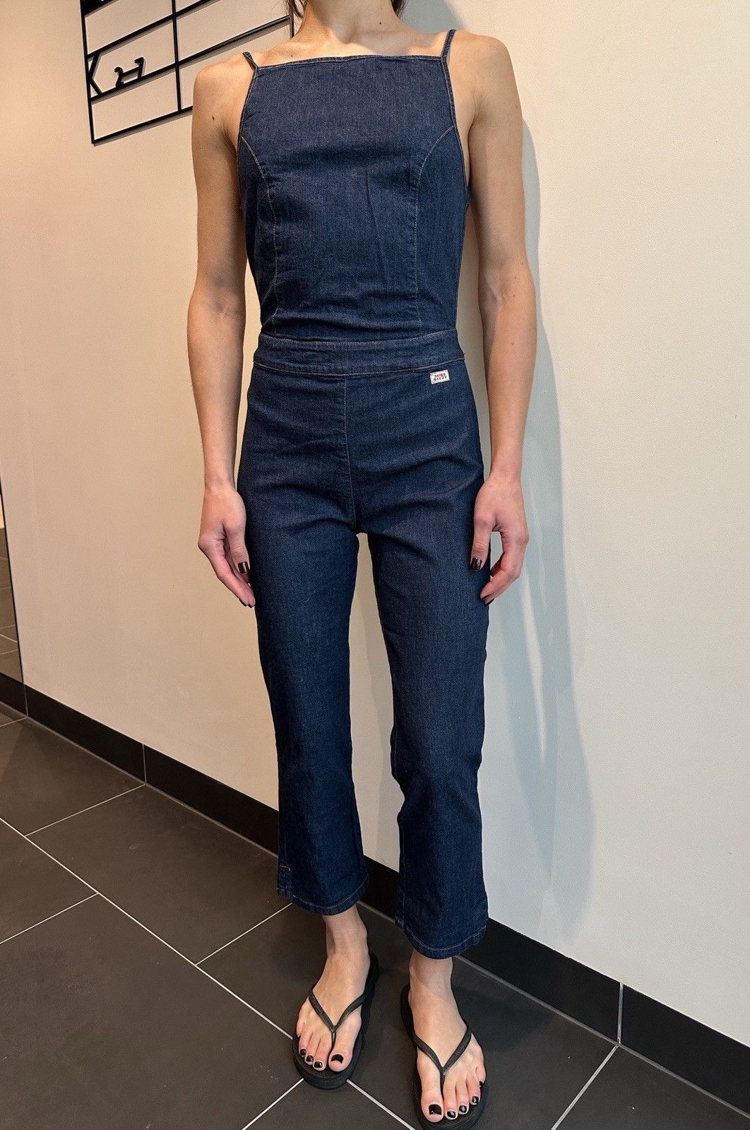 Miss Sixty Miss Sixty Jumpsuit Open Back Vintage Y2k Festival Denim Size 26" / US 2 / IT 38 - 1 Thumbnail