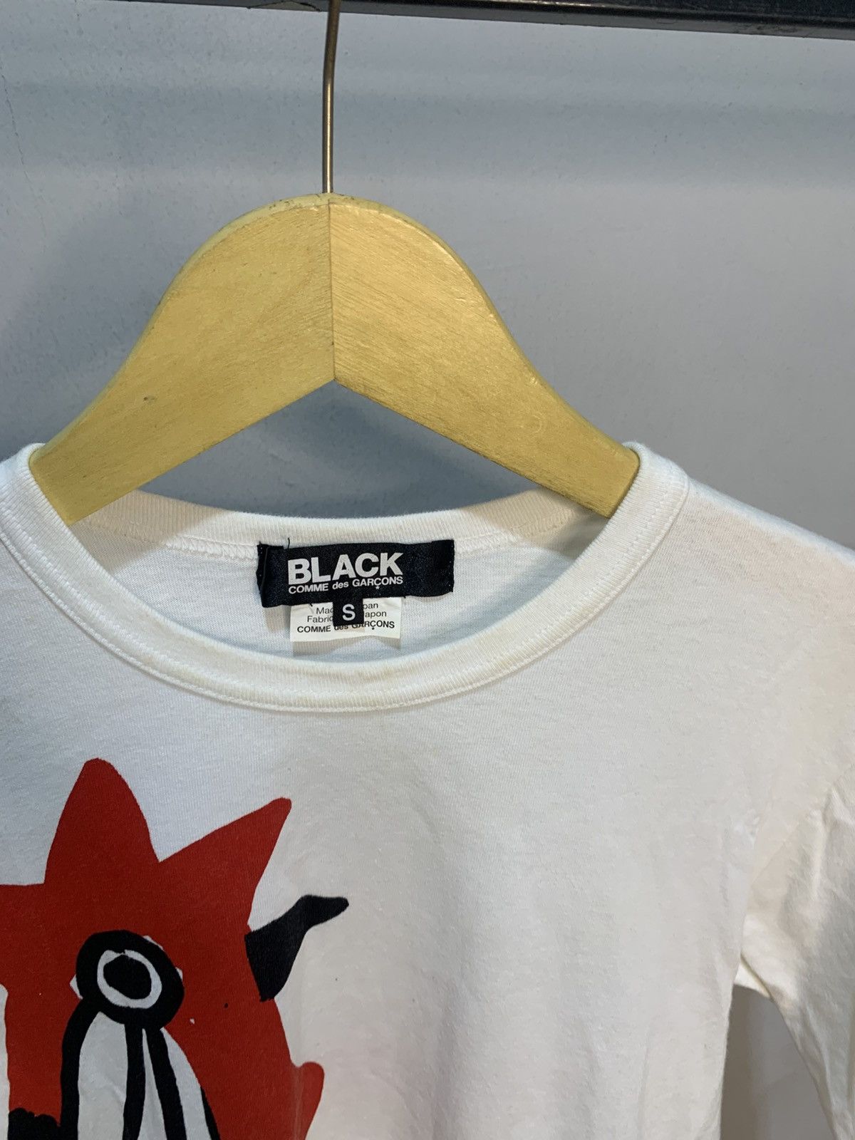 Comme des Garcons Black Comme Des Gacons Black Chicken Tshirt Size US S / EU 44-46 / 1 - 3 Thumbnail