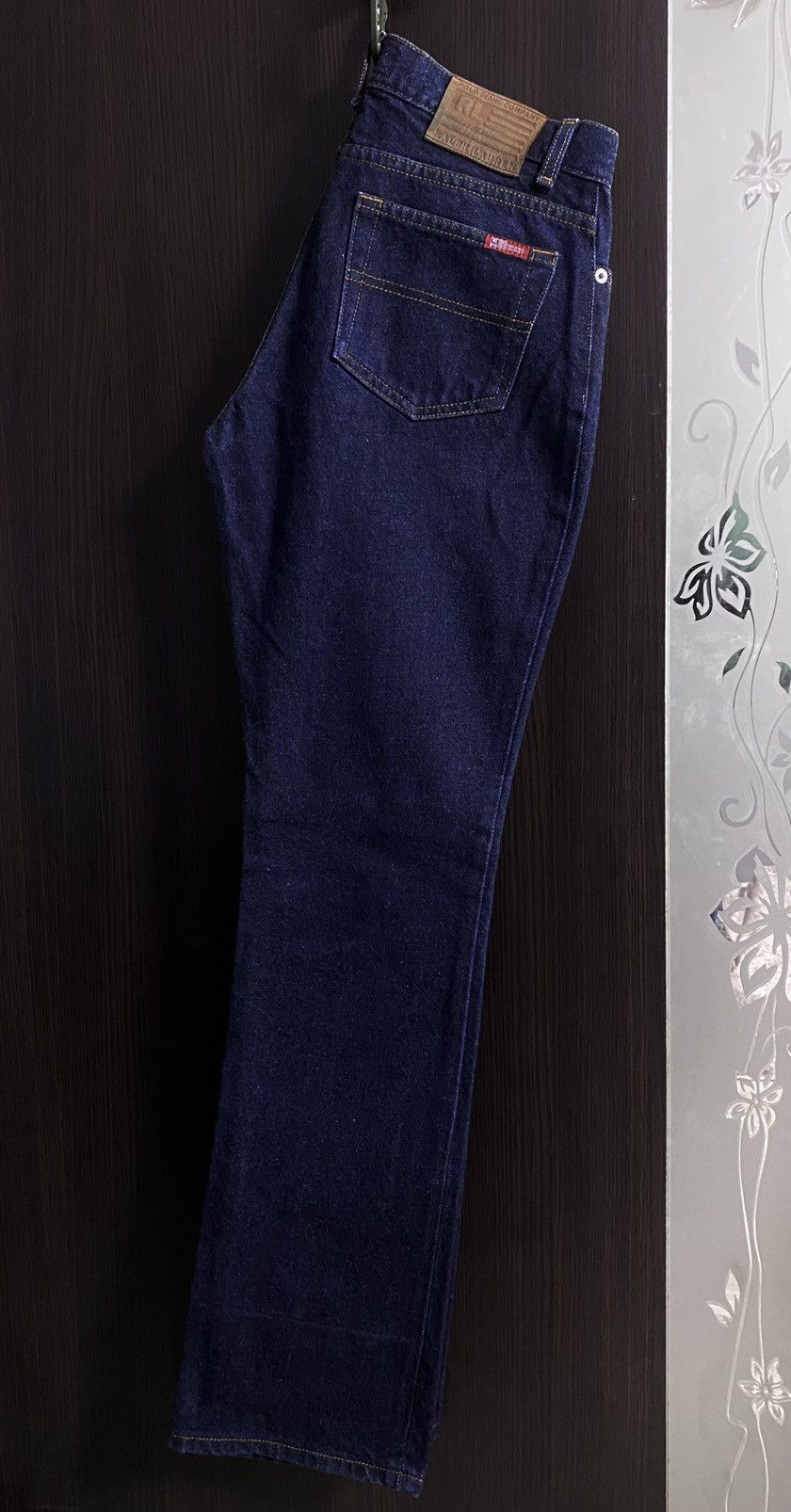 Polo Ralph Lauren Polo Jeans Co. Ralph Lauren Navy Thick Flared Jeans Denim Size 28" / US 6 / IT 42 - 5 Thumbnail