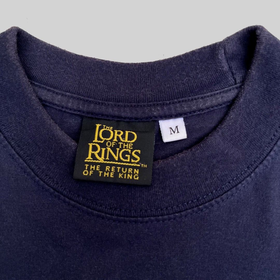 Vintage Lord of the Rings 2003 Y2k Vintage Promo Movie T-Shirt Size US M / EU 48-50 / 2 - 4 Thumbnail