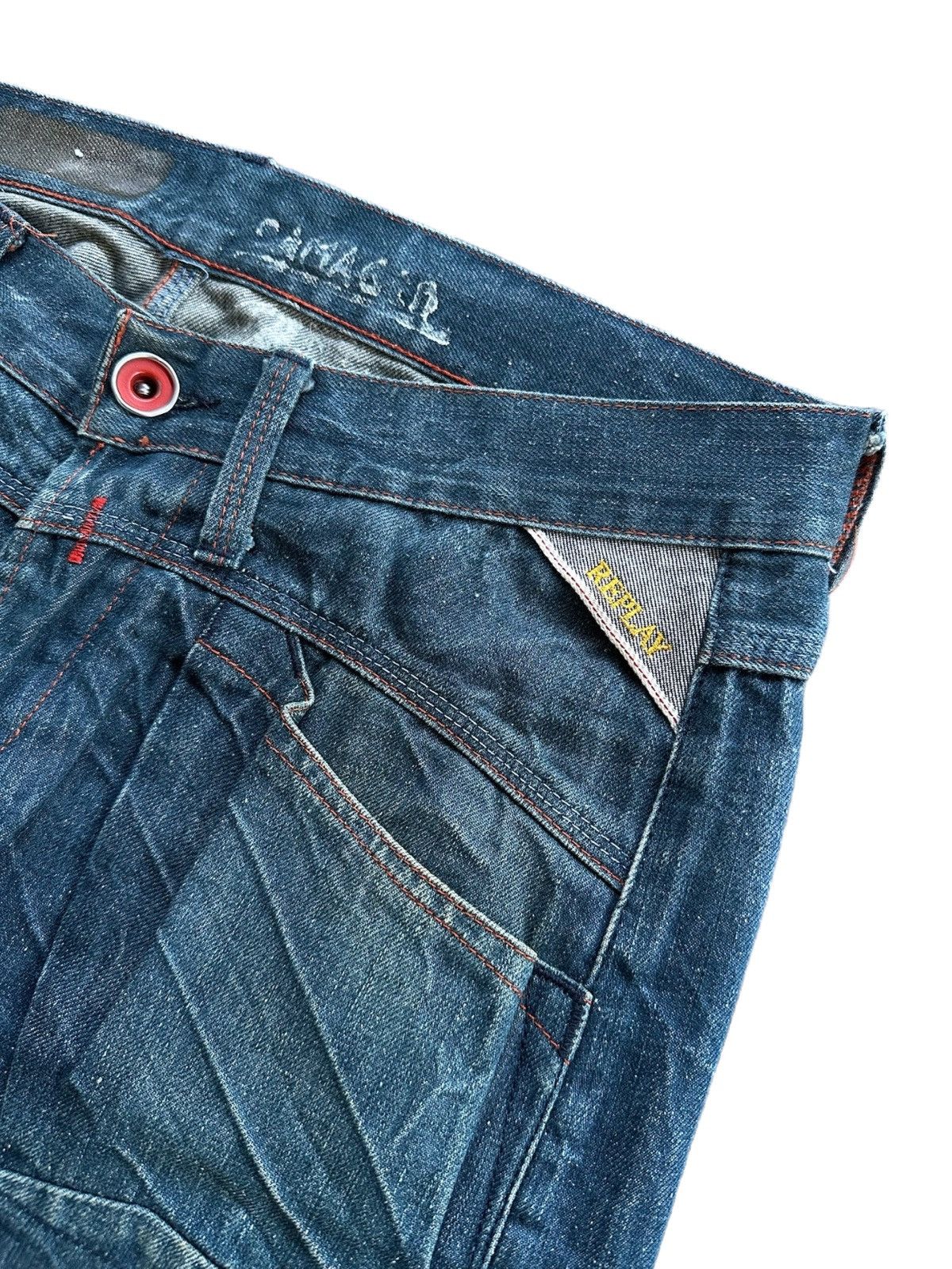 Replay Vintage Replay Denim Jeans Size US 32 / EU 48 - 4 Thumbnail