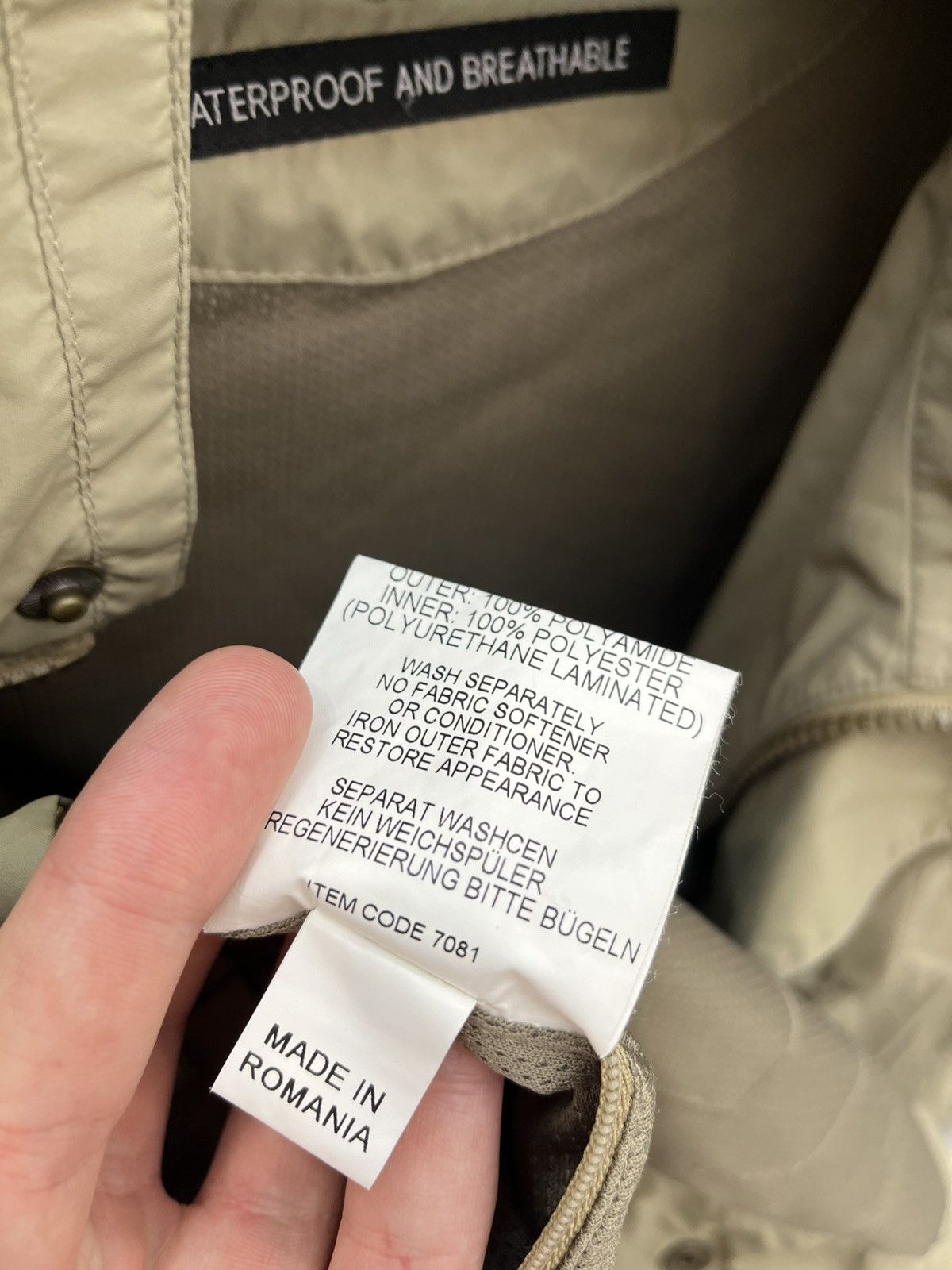 Barbour Barbour Waterproof Super Lightweight Utility Jacket Size US XL / EU 56 / 4 - 11 Thumbnail