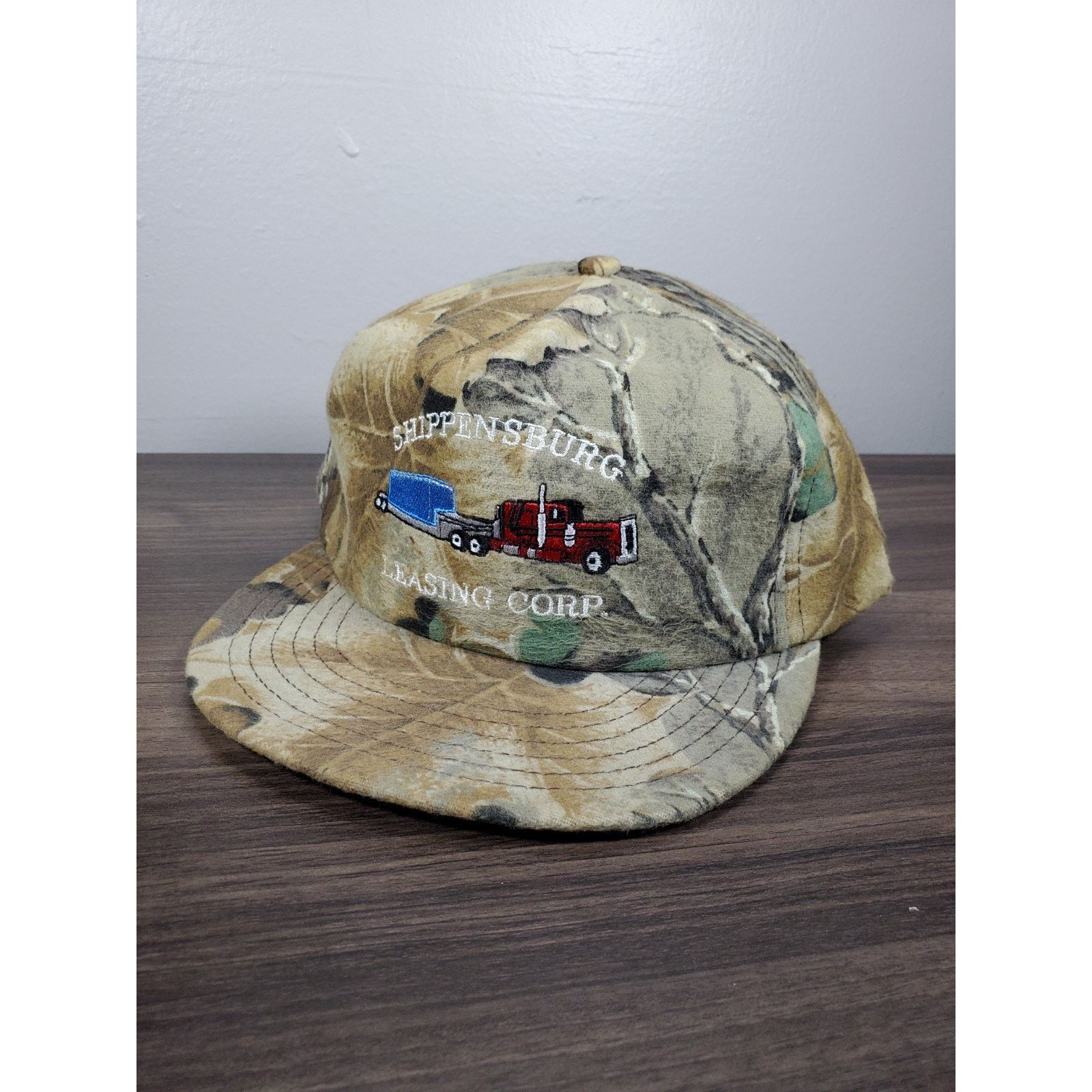Realtree × Vintage Shippensburg Leasing Corp Hat Camo Trucking Snapback Cap PA Size ONE SIZE - 2 Thumbnail