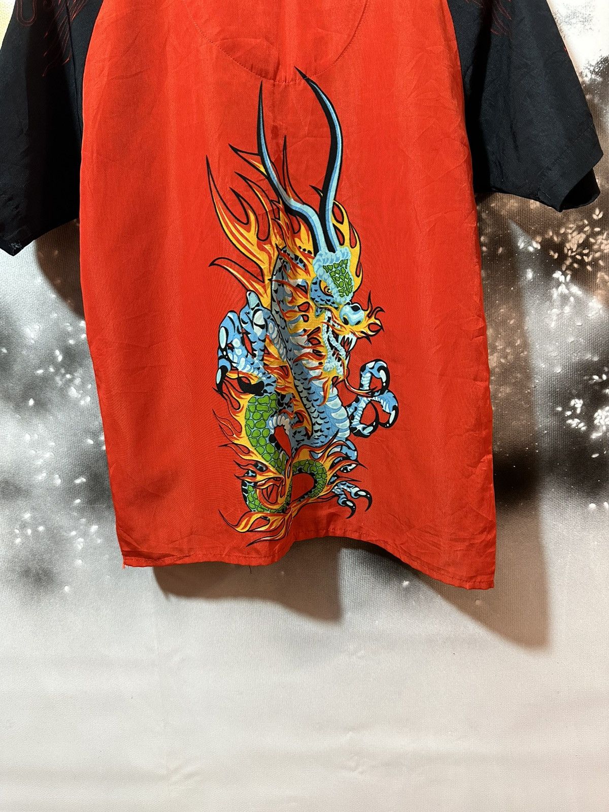 Japanese Brand × Route 66 Vintage Route 66 Dragon Fire Crazy t shirt Size M / US 6-8 / IT 42-44 - 7 Thumbnail