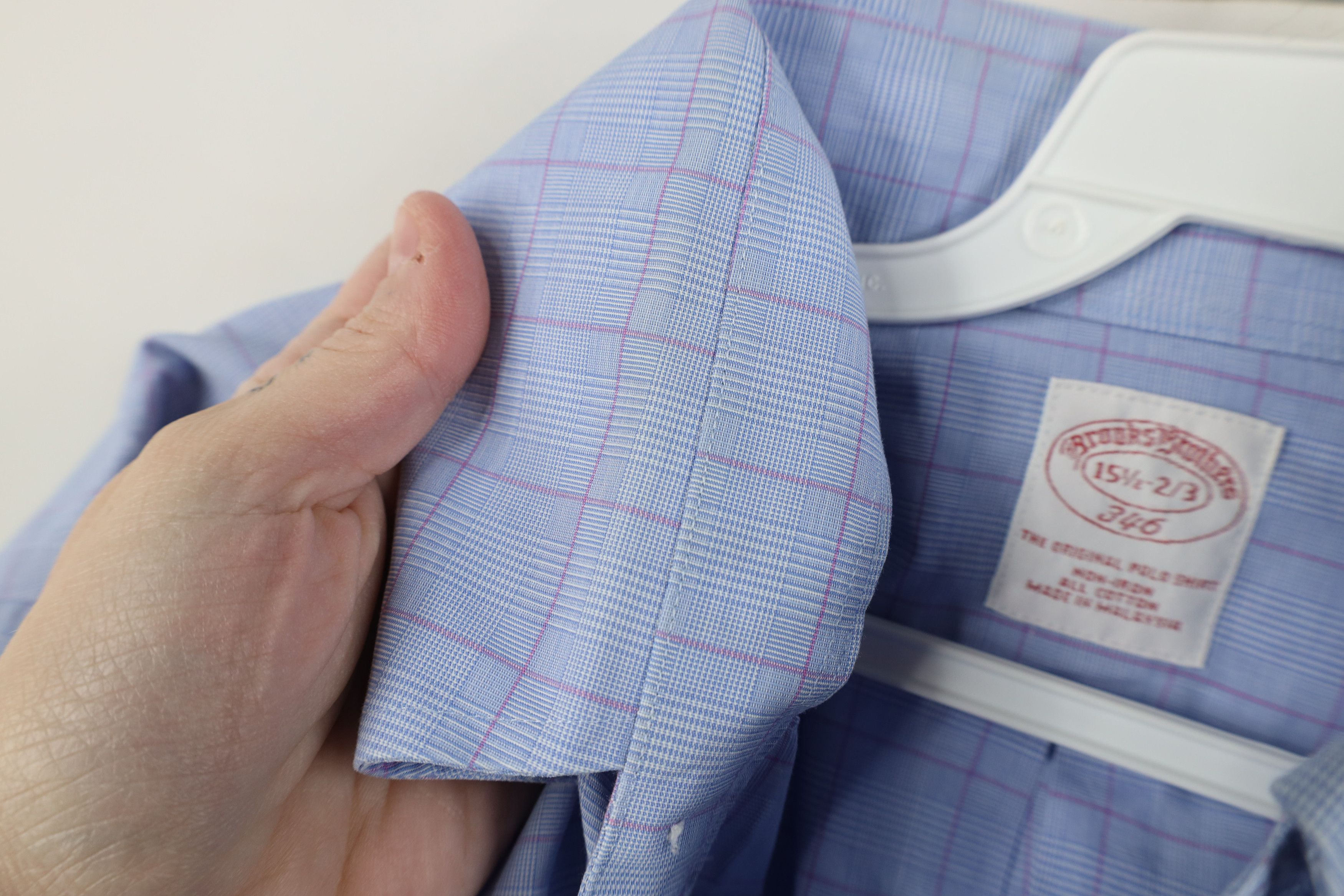 Brooks Brothers Vintage 90s Brooks Brothers Cotton Button Down Shirt OCBD Size US M / EU 48-50 / 2 - 5 Thumbnail