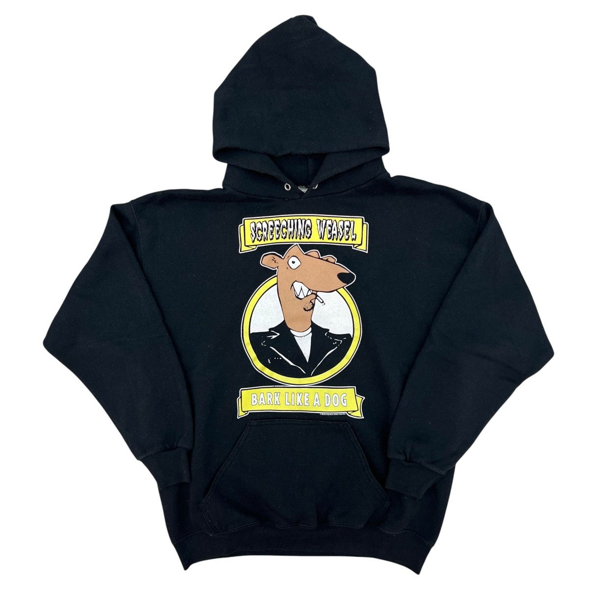 Other Vintage 90s Screeching Weasel Bark Like a Dog Tour Hoodie Size US L / EU 52-54 / 3 - 1 Thumbnail