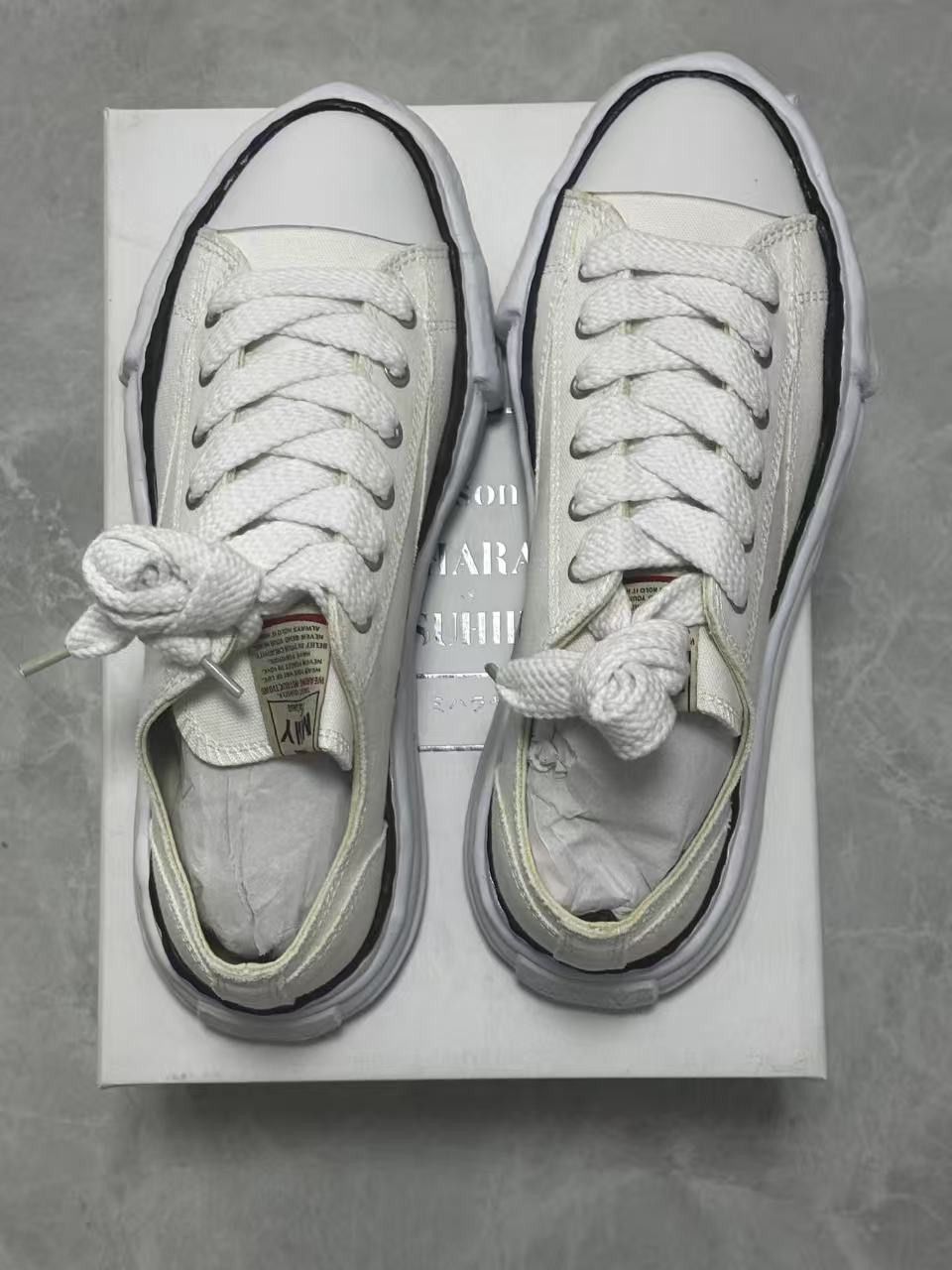 Maison MIHARA YASUHIRO Maison MIHARA YASUHIRO Low-top Sneakers Size US 12 / EU 45 - 1 Thumbnail