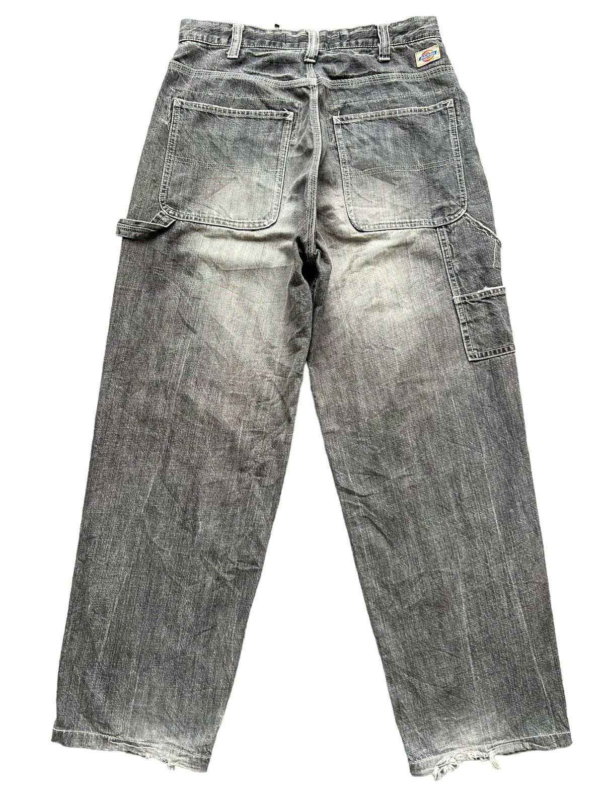 Dickies Vintage 90s Dickies Carpenter Faded Distressed Baggy Pants Size US 32 / EU 48 - 3 Thumbnail