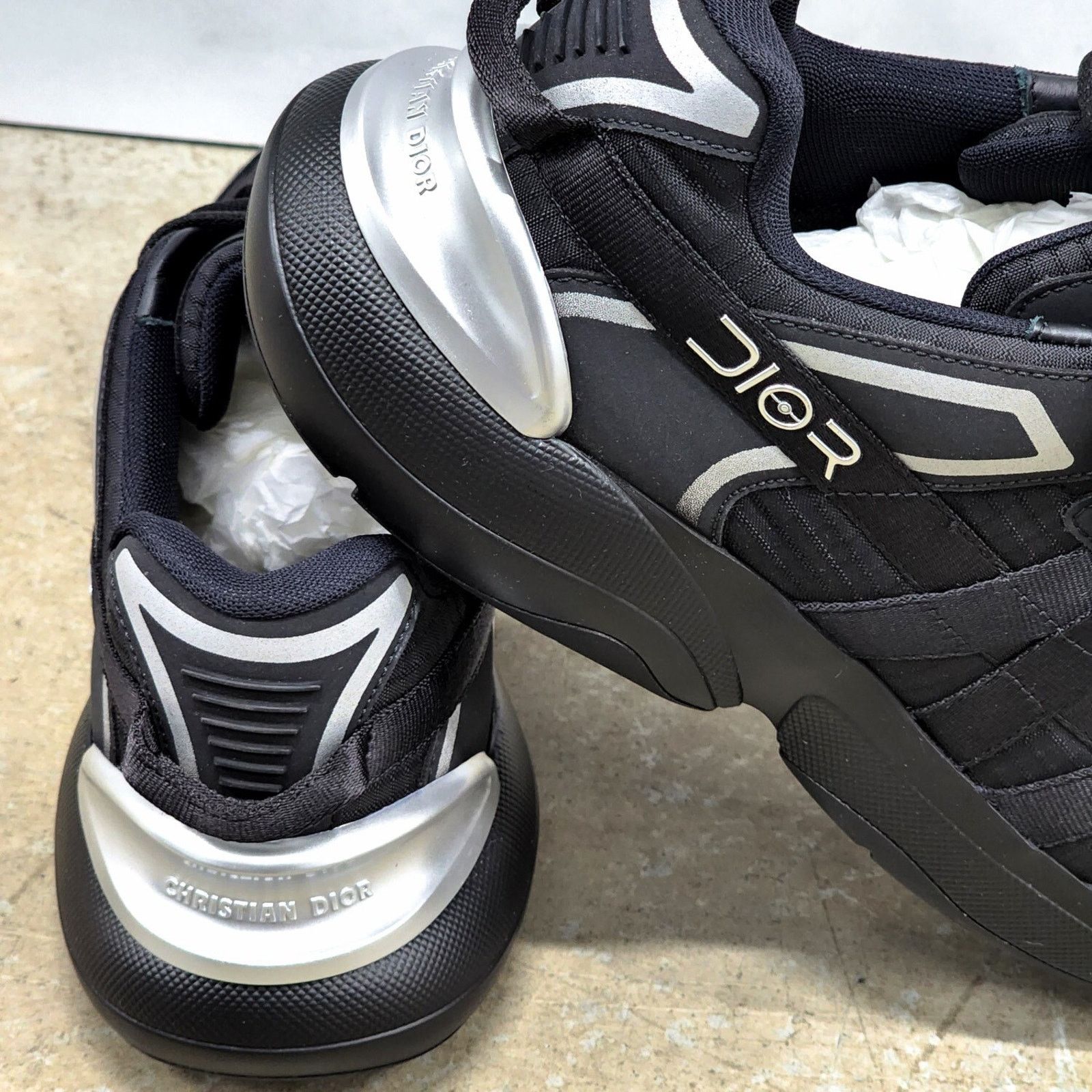 Dior Christian Dior B24 Runtek Black-Silver size 40 Size US 7 / EU 40 - 6 Thumbnail