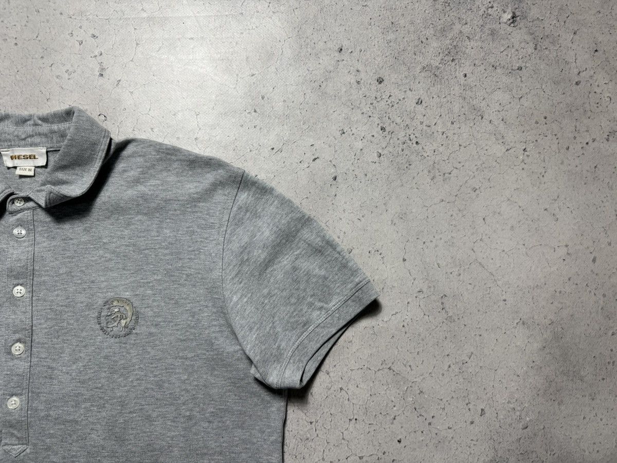 Diesel Diesel Industry Polo Shirt Grey Size XL Size US XL / EU 56 / 4 - 2 Thumbnail