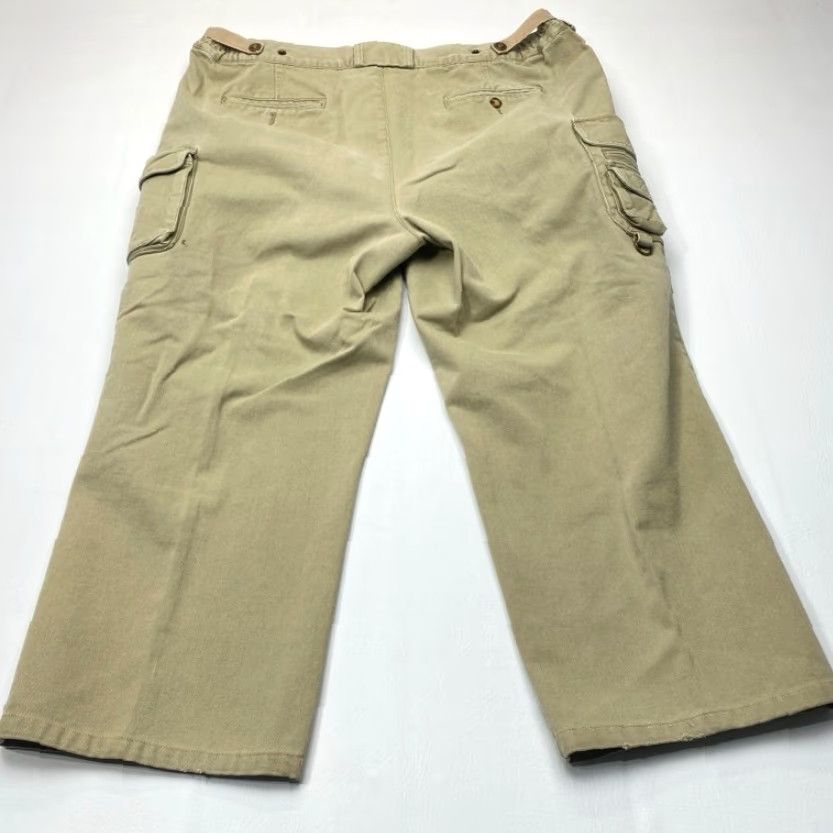 Orvis Orvis Cargo Pants 40x25.5 Beige Utility Pockets Adjustable Waist Hong Kong 8478 Size US 40 / EU 56 - 5 Thumbnail