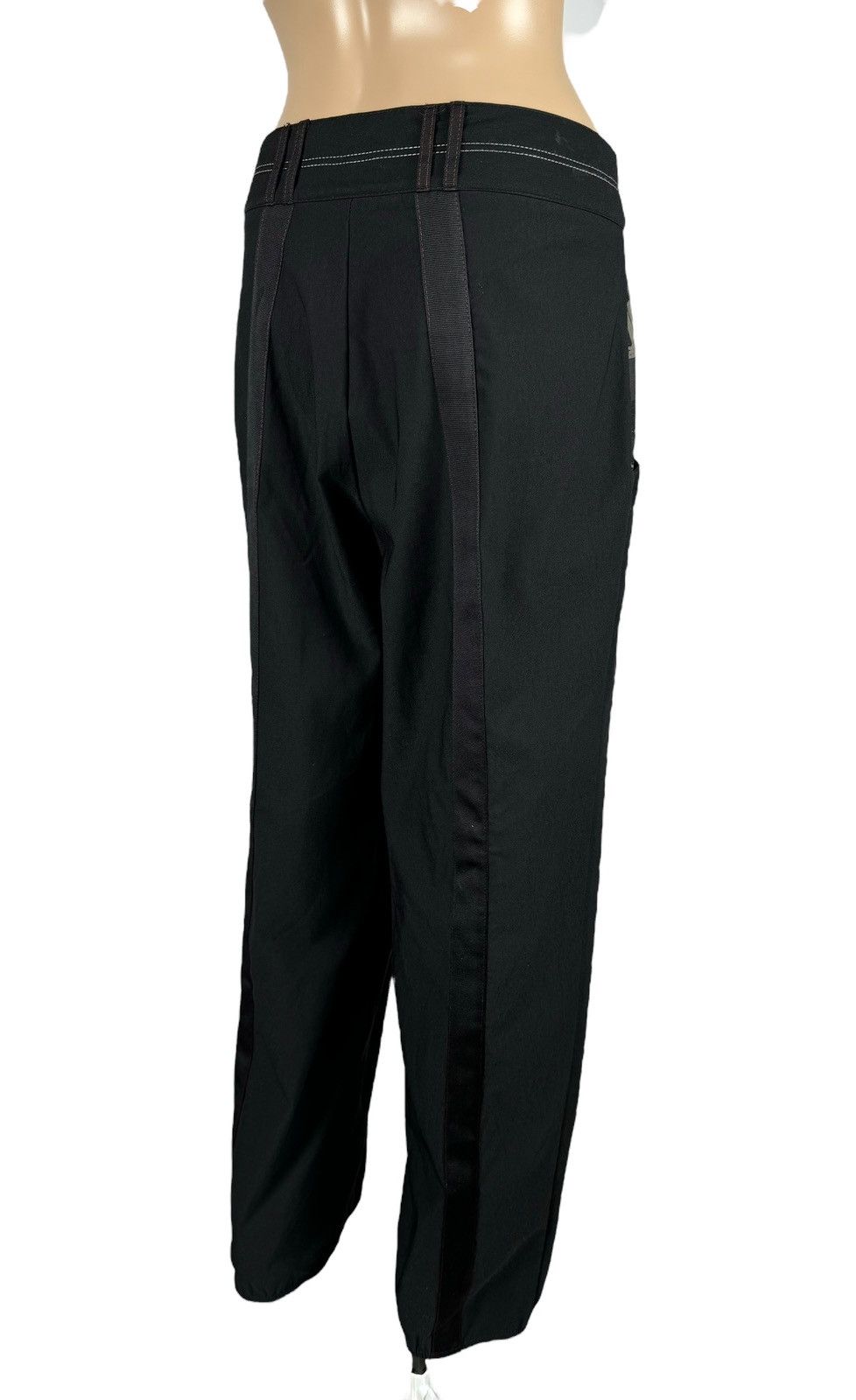 Designer E-Avant Garde Baggy Cotton-Spandex Pants size 3 Size 29" - 8 Thumbnail
